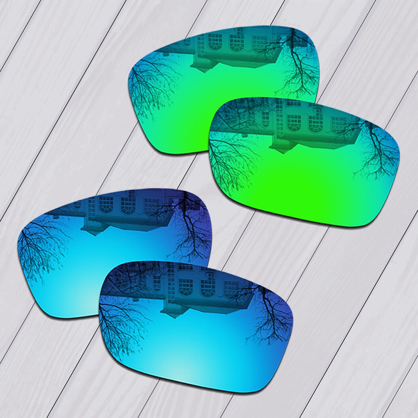 POLARIZED Replacement Lenses For-Oakley Hijinx Sunglasses Anti-Scratch