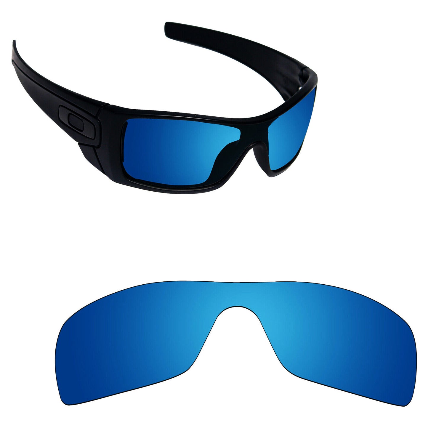 Hawkry Polarized Replacement Lenses for-Oakley Batwolf OO9101 Sunglass -Multiple