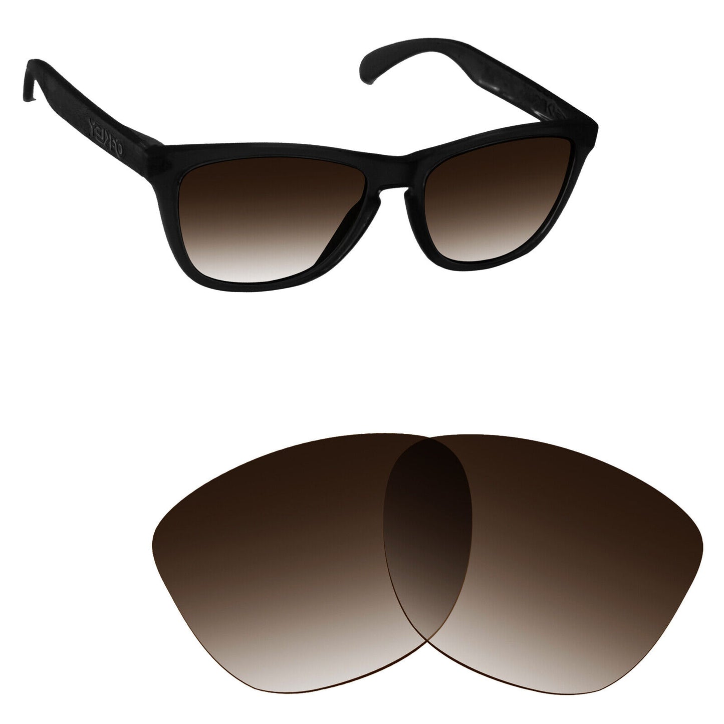 Hawkry Polarized Replacement Lenses for-Oakley Frogskins OO9013 - Multiple