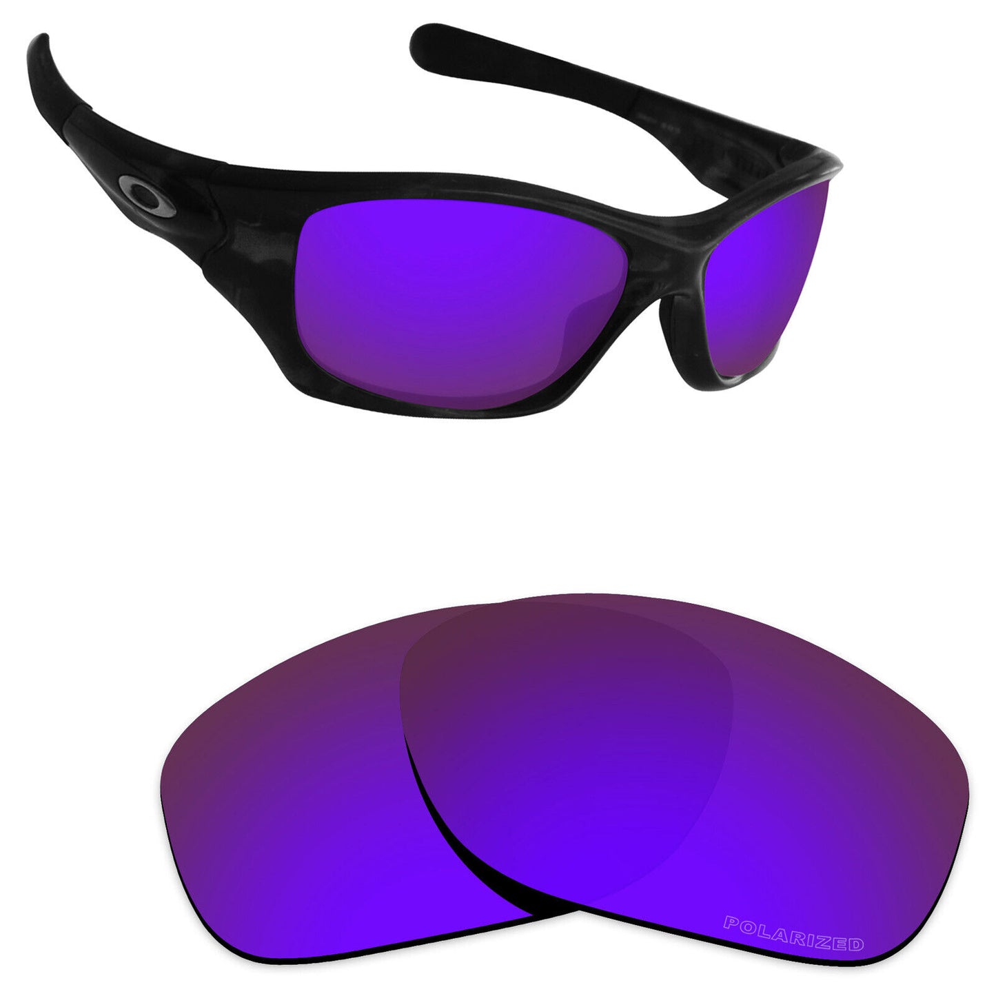 Hawkry Polarized Replacement Len for-Oakley Pit Bull Asian Fit Sunglass-Multiple