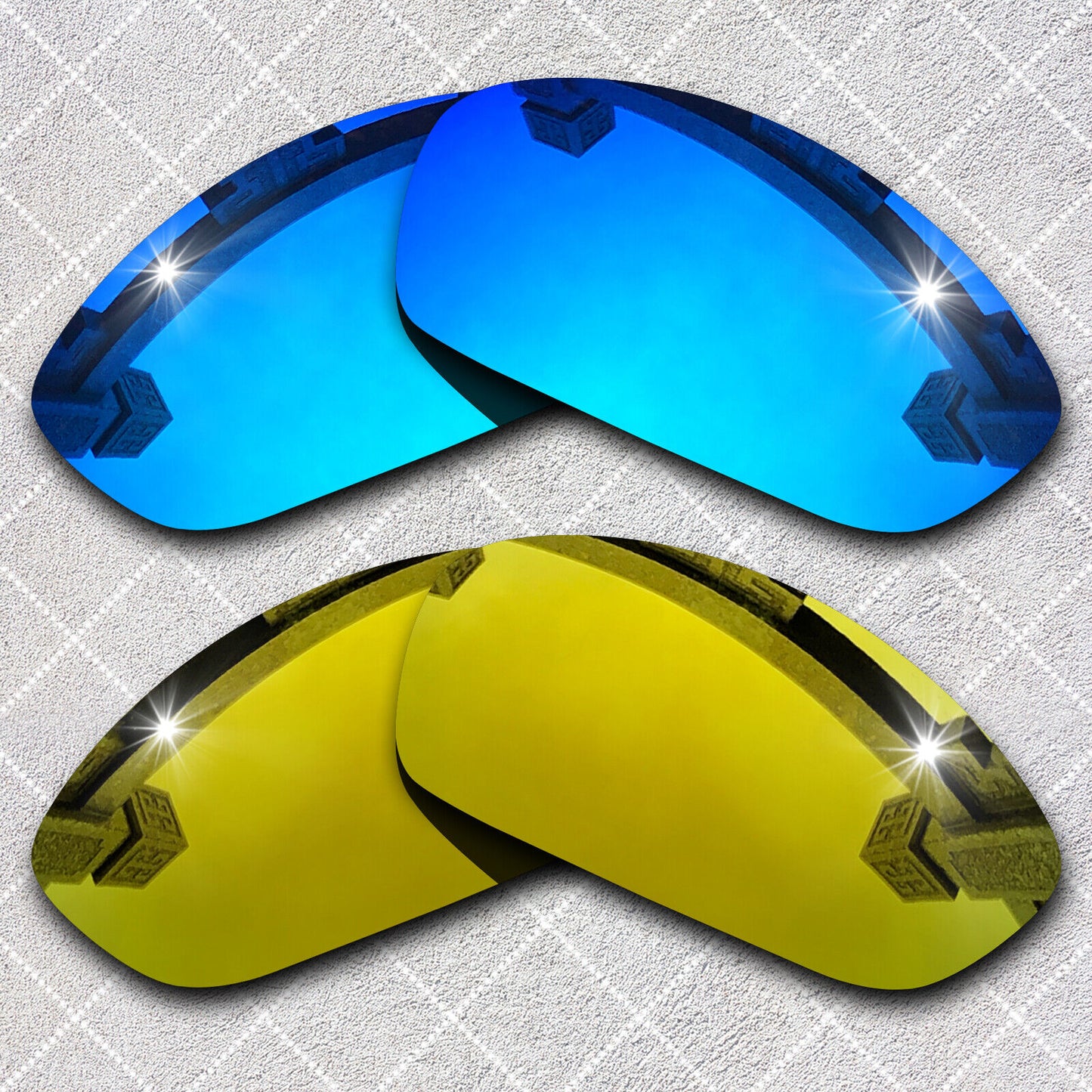 HeyRay Replacement Lenses for Monster Dog Sunglasses Polarized -Opt