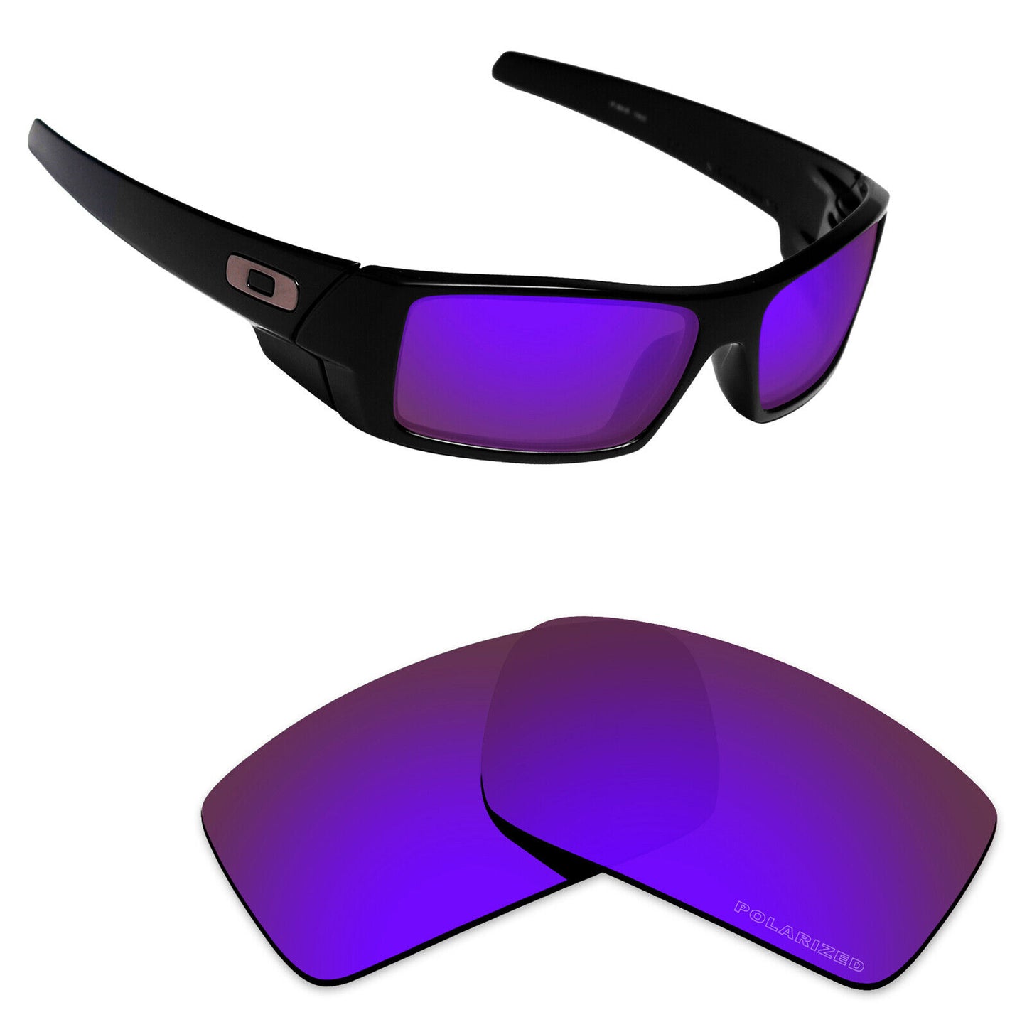 Hawkry Polarized Replacement Lenses for-Oakley Gascan Sunglass - Multiple