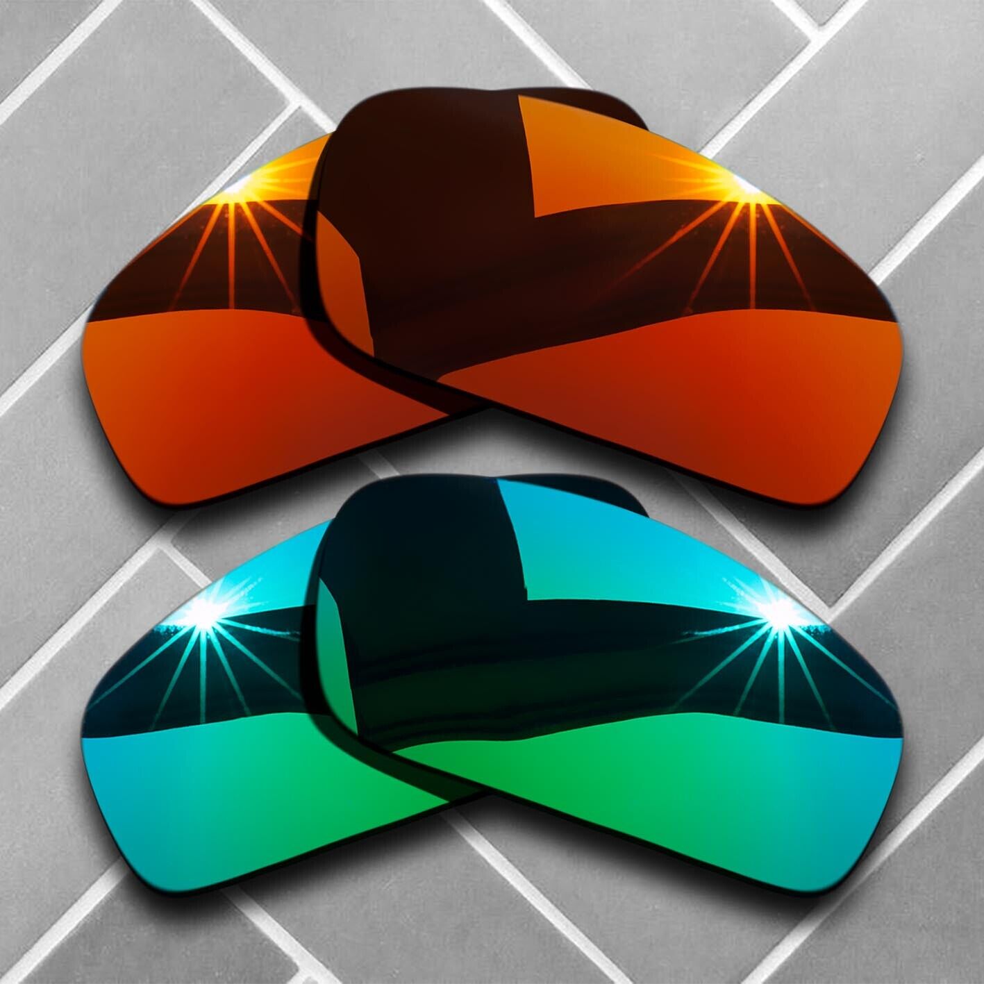 Polarized Anti-Scratch Replacement Lenses for-Oakley Monster Pup Choices US