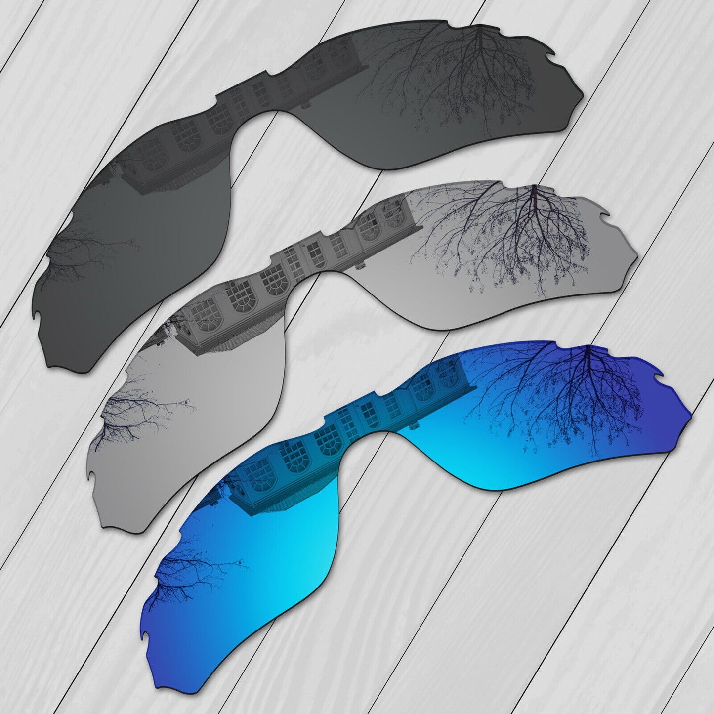 POLARIZED Replacement Lenses For-Oakley Radar Edge Vented OO9184 Anti-Scratch