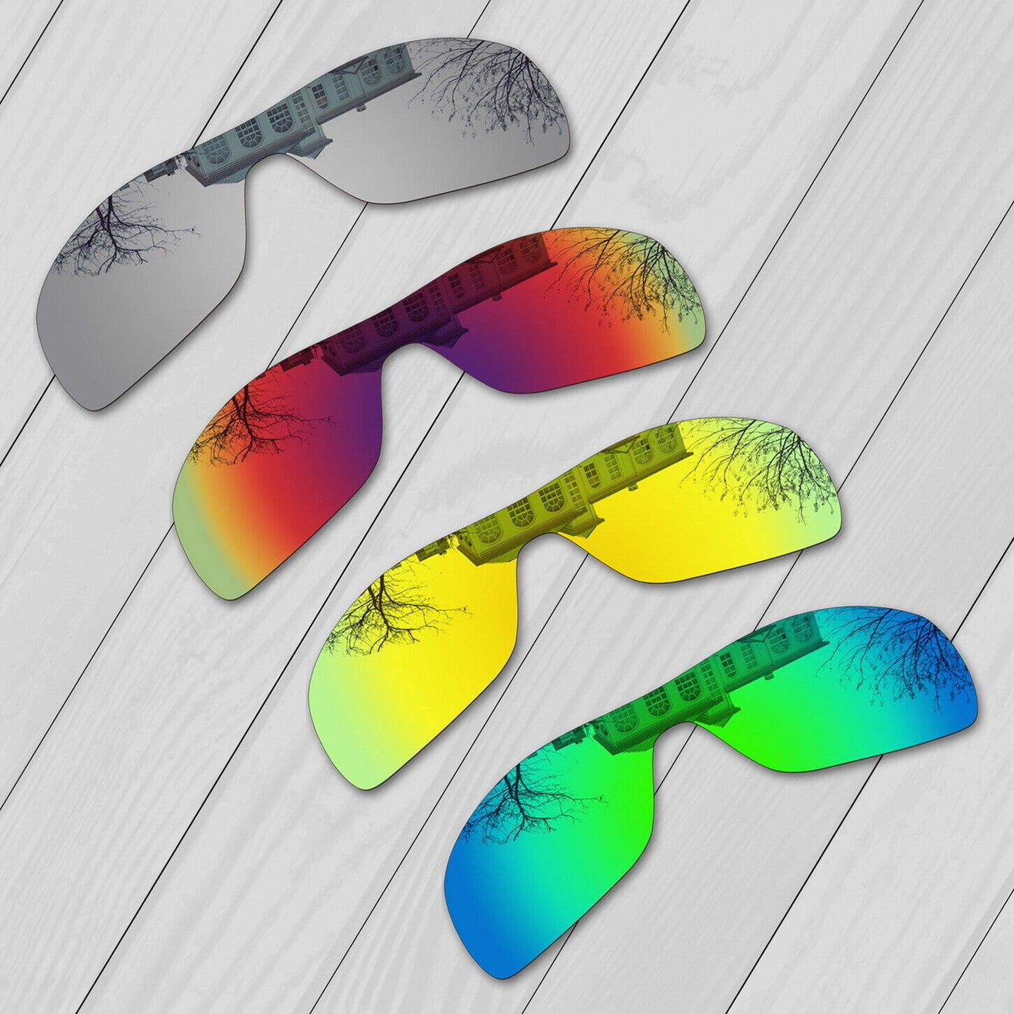 POLARIZED Replacement Lot Lens for-Oakley Antix Sunglasses Anti-Scratch