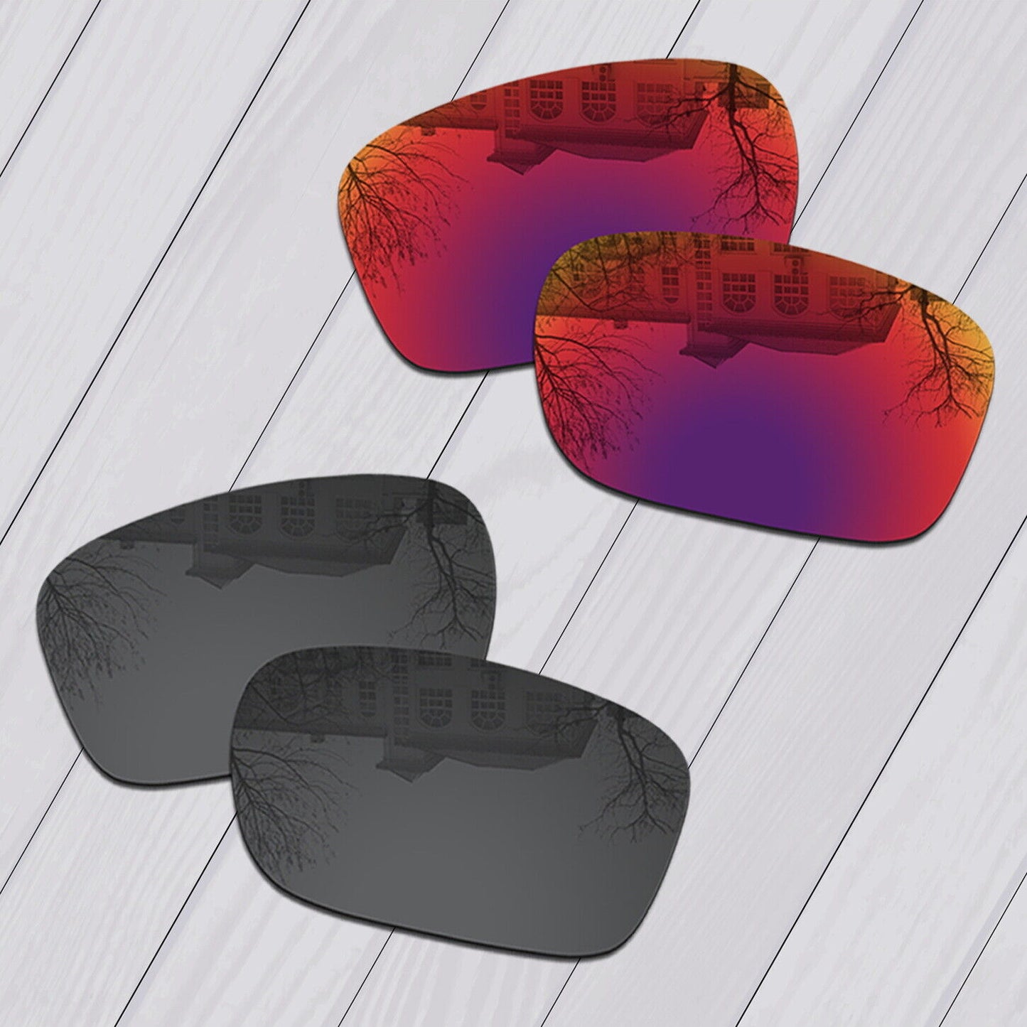 POLARIZED Replacement Lenses For-Oakley Twoface OO9189 Anti-Scratch Options