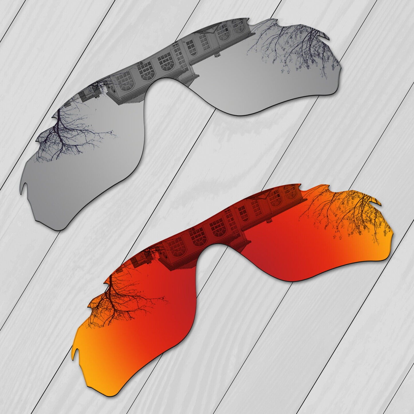 POLARIZED Replacement Lens & Kit For-Oakley RadarLock Edge Vented OO9183 Options