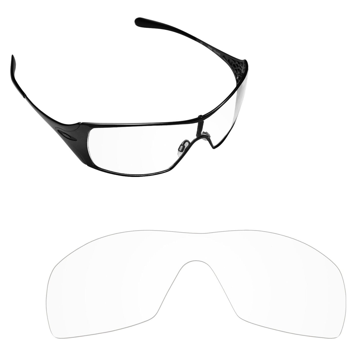 Hawkry Polarized Replacement Lenses for-Oakley Dart Sunglass - Multiple