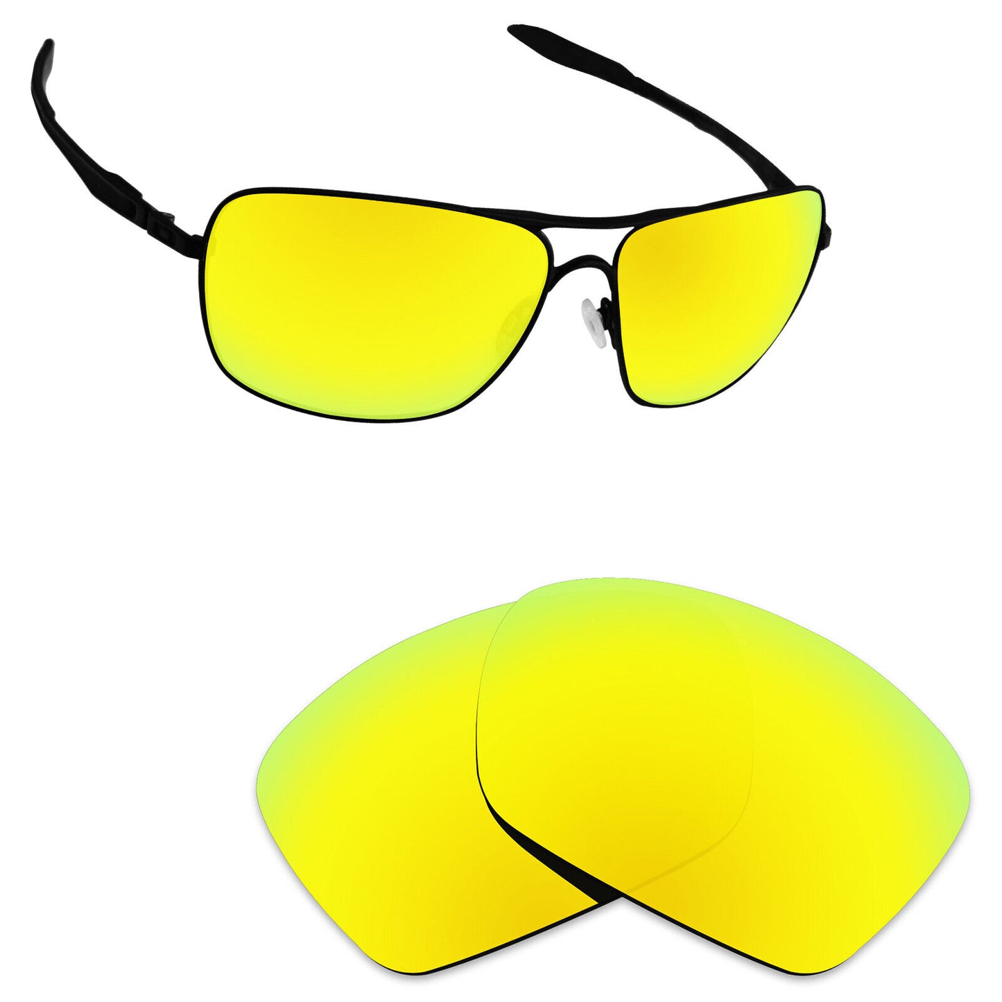 Hawkry Polarized Replacement Lens for-Oakley Plaintiff Squared OO4063 - Multiple