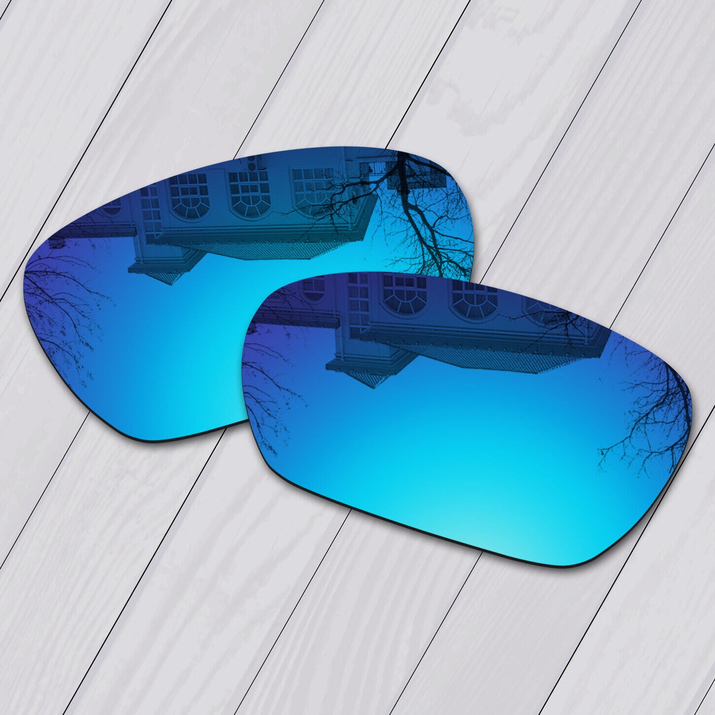 POLARIZED Replacement Lenses & Nose Pad For-Oakley Inmate Sunglass Anti-Scratch