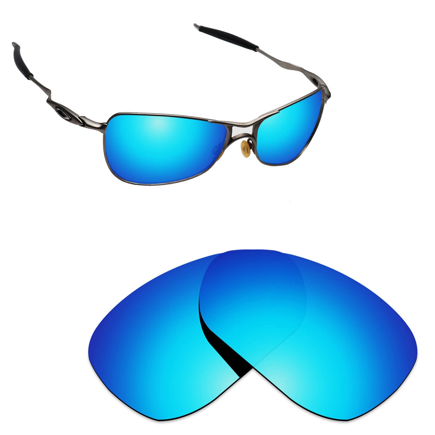 Hawkry Polarized Replacement Lenses for-Oakley Crosshair 1.0 Sunglass-Multiple