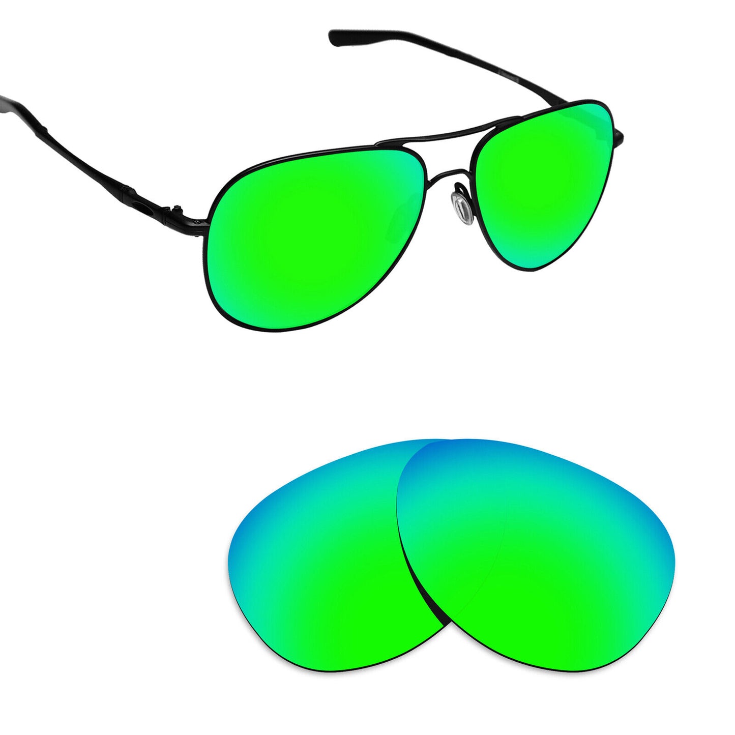 Hawkry Polarized Replacement Lenses for-Oakley Elmont L Sunglass - Multiple