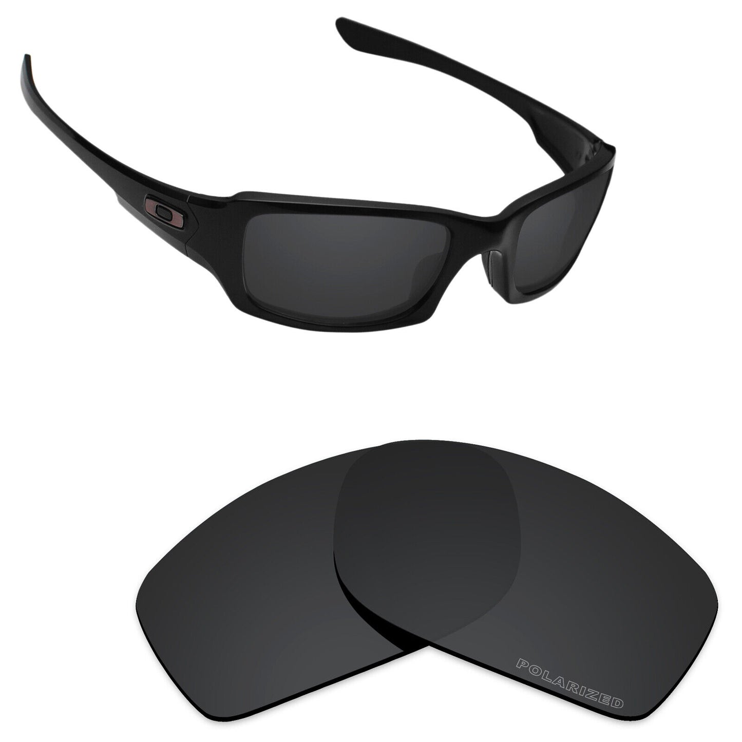 Hawkry Polarized Replacement Lenses for-Oakley Fives Squared Sunglass - Options