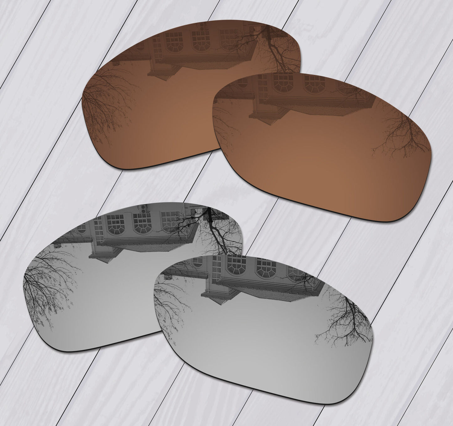 POLARIZED Replacement Lot Lenses For-Oakley Pit Bull OO9127 Anti-Scratch