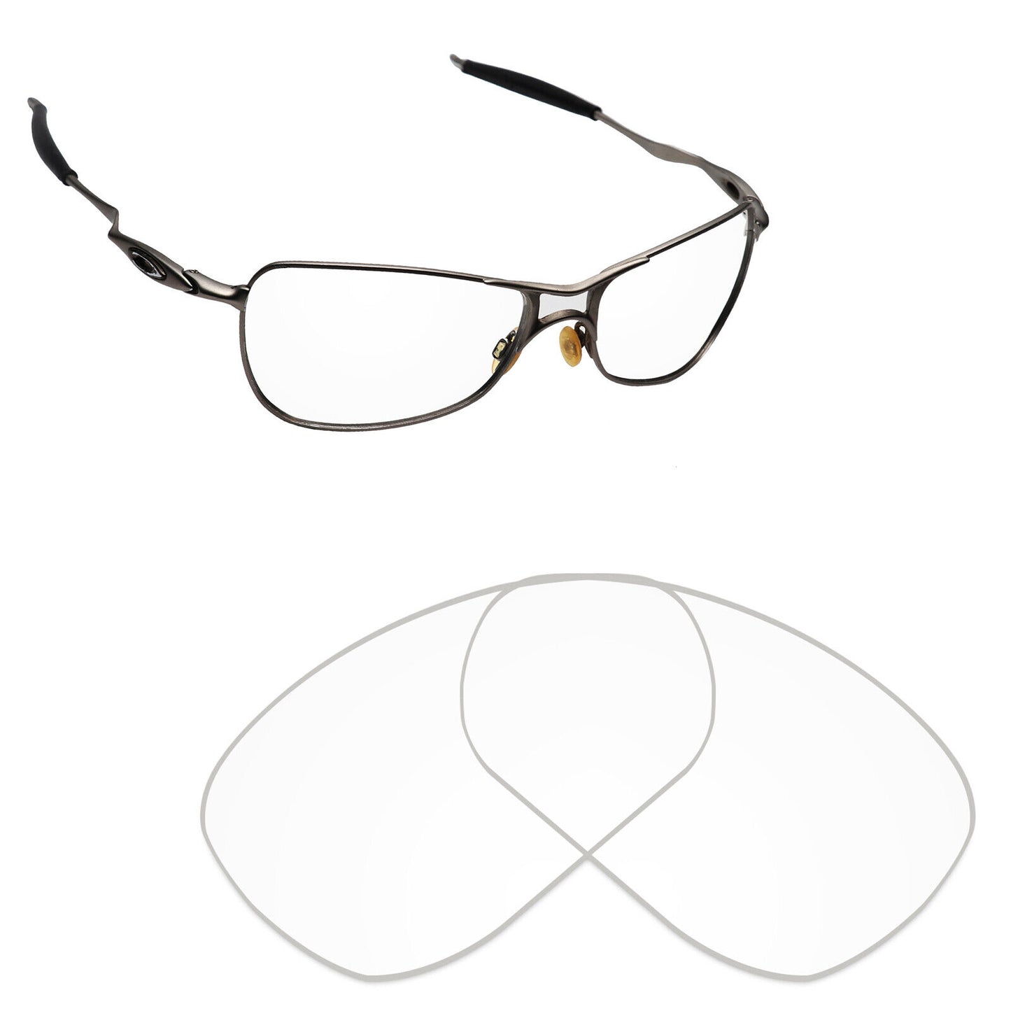 Hawkry Polarized Replacement Lenses for-Oakley Crosshair 1.0 Sunglass-Multiple