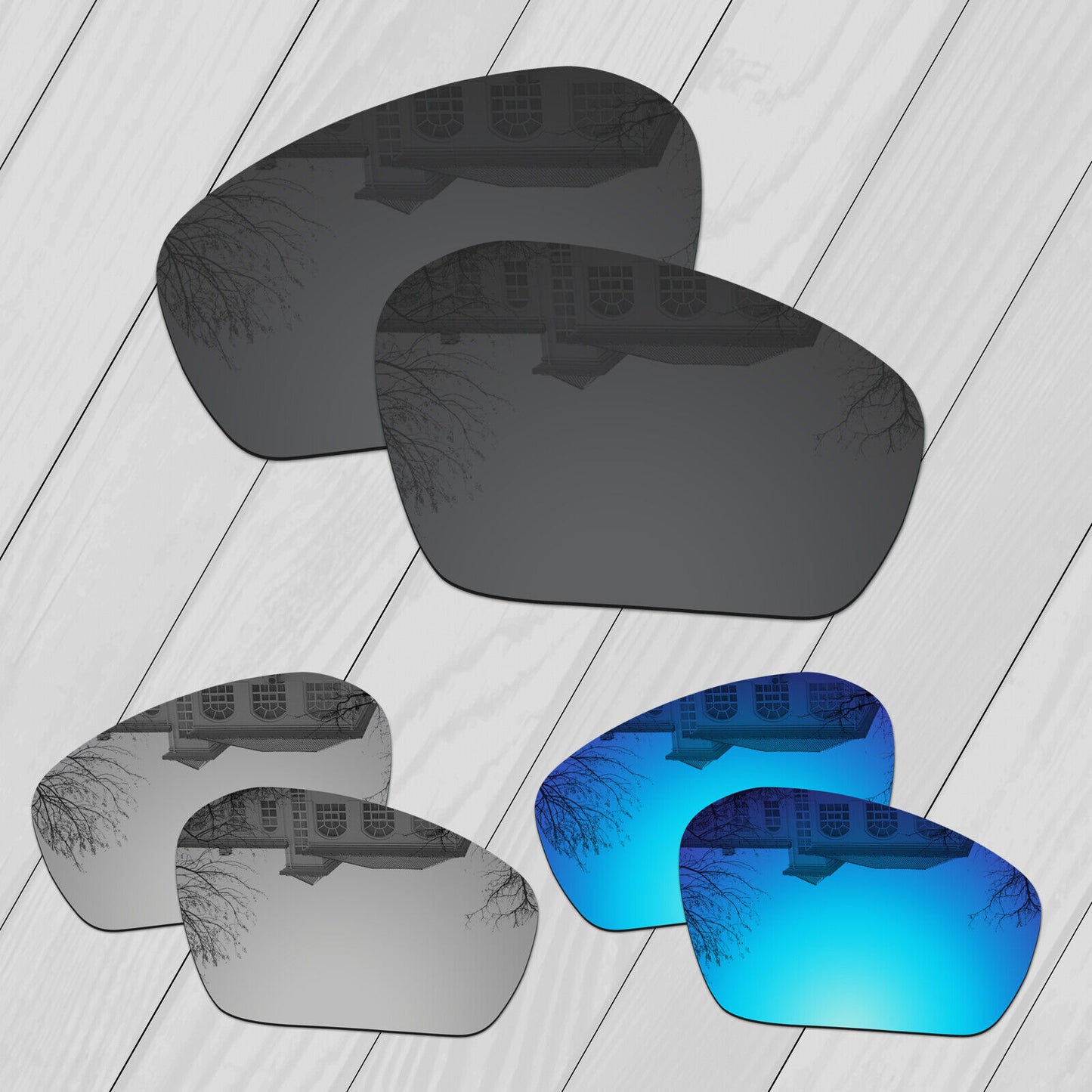 POLARIZED Replacement Lens For-Oakley Field Jacket OO9402 Sunglass Anti-Scratch