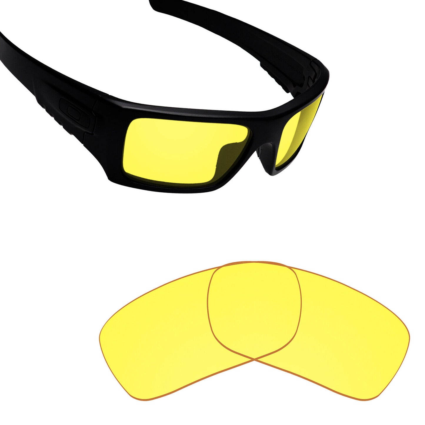 Hawkry Polarized Replacement Lenses for-Oakley Si Ballistic Det Cord - Multiple