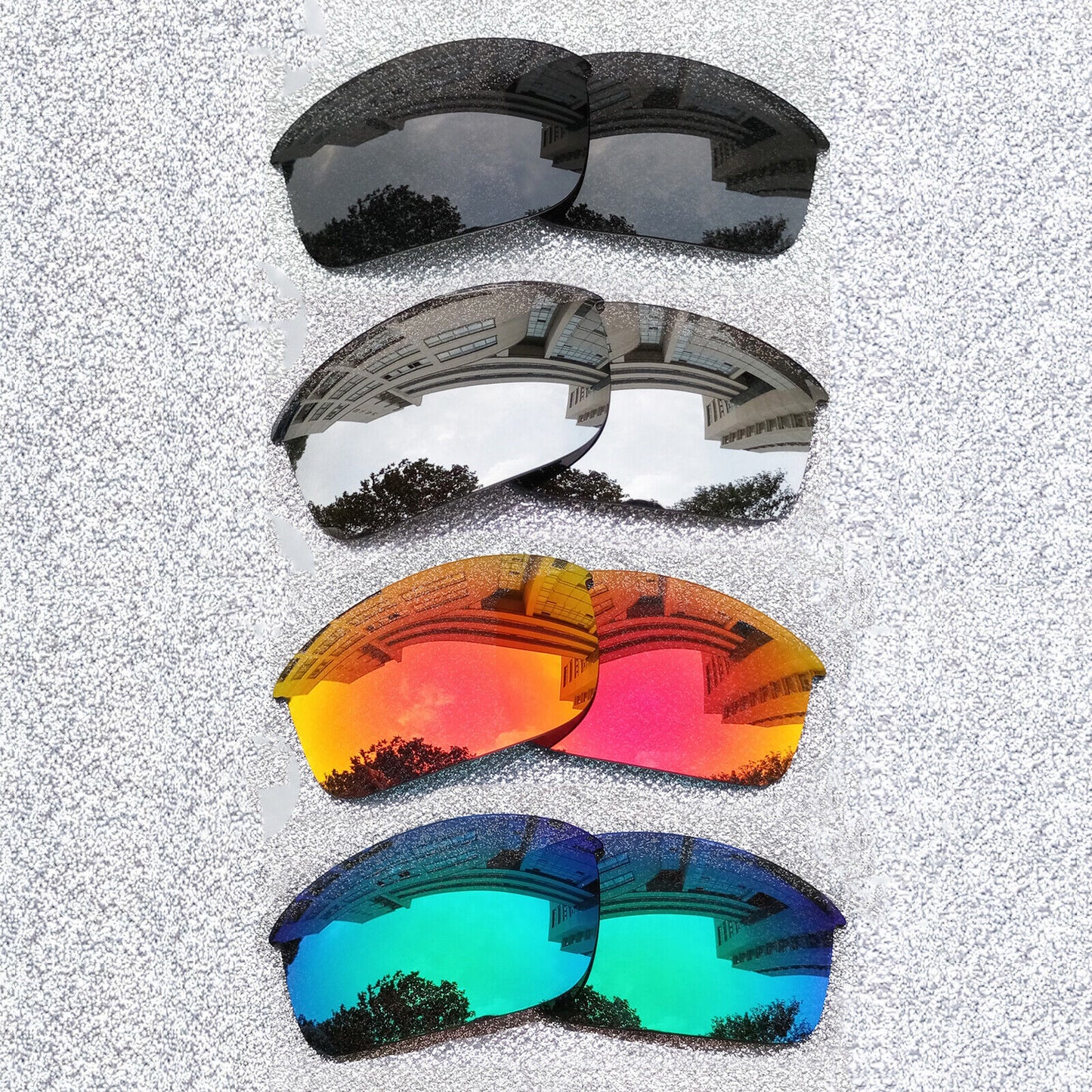 ExpressReplacement Polarized Lenses For-Oakley Bottle Rocket Sunglasses-Multiple