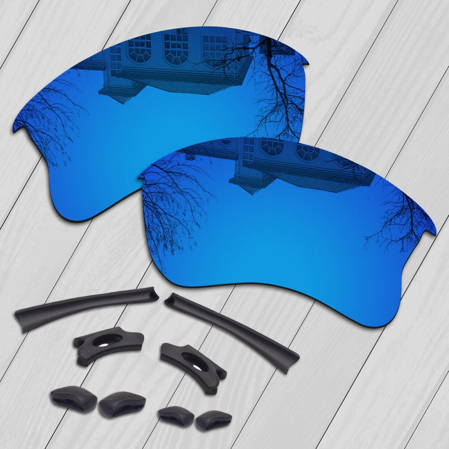 POLARIZED Replacement Lenses For-Oakley Flak Jacket XLJ & Kits Anti-Scratch Opt