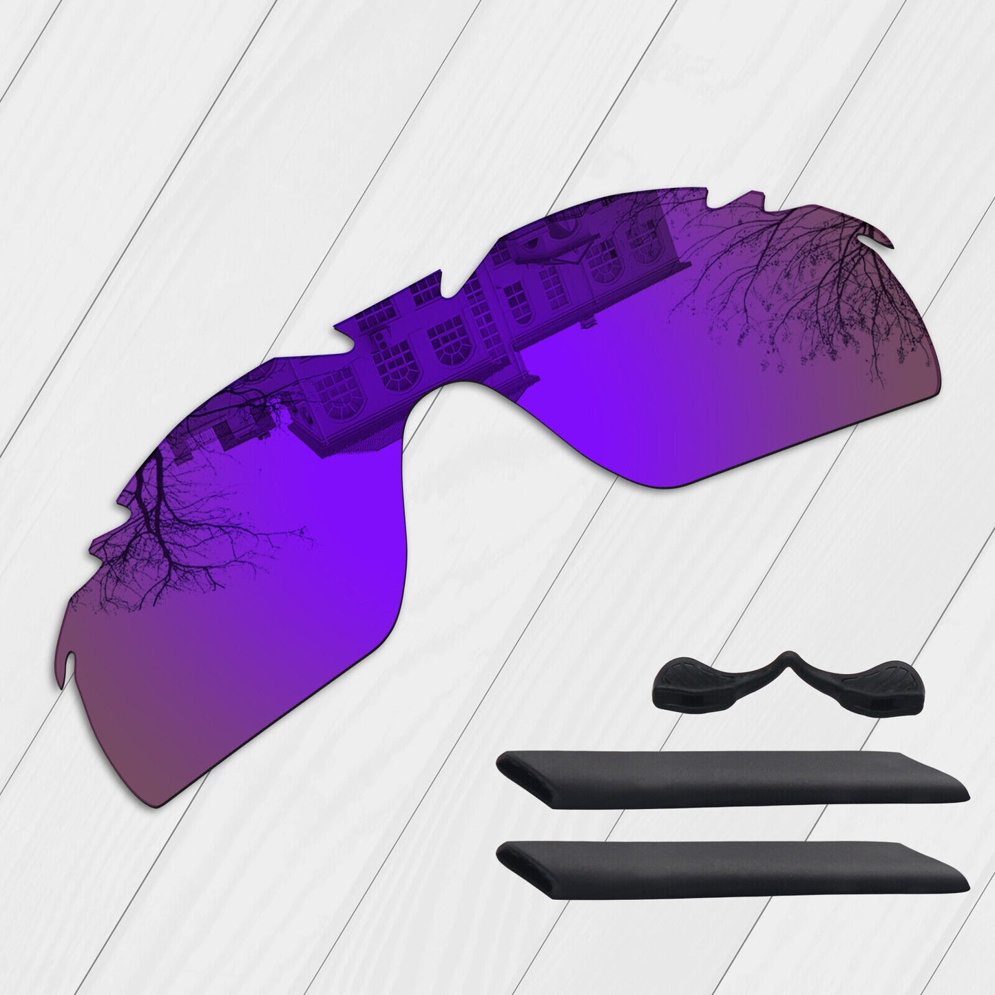 POLARIZED Replacement Lens&Kit For-Oakley Radarlock XL Vented OO9196 Options