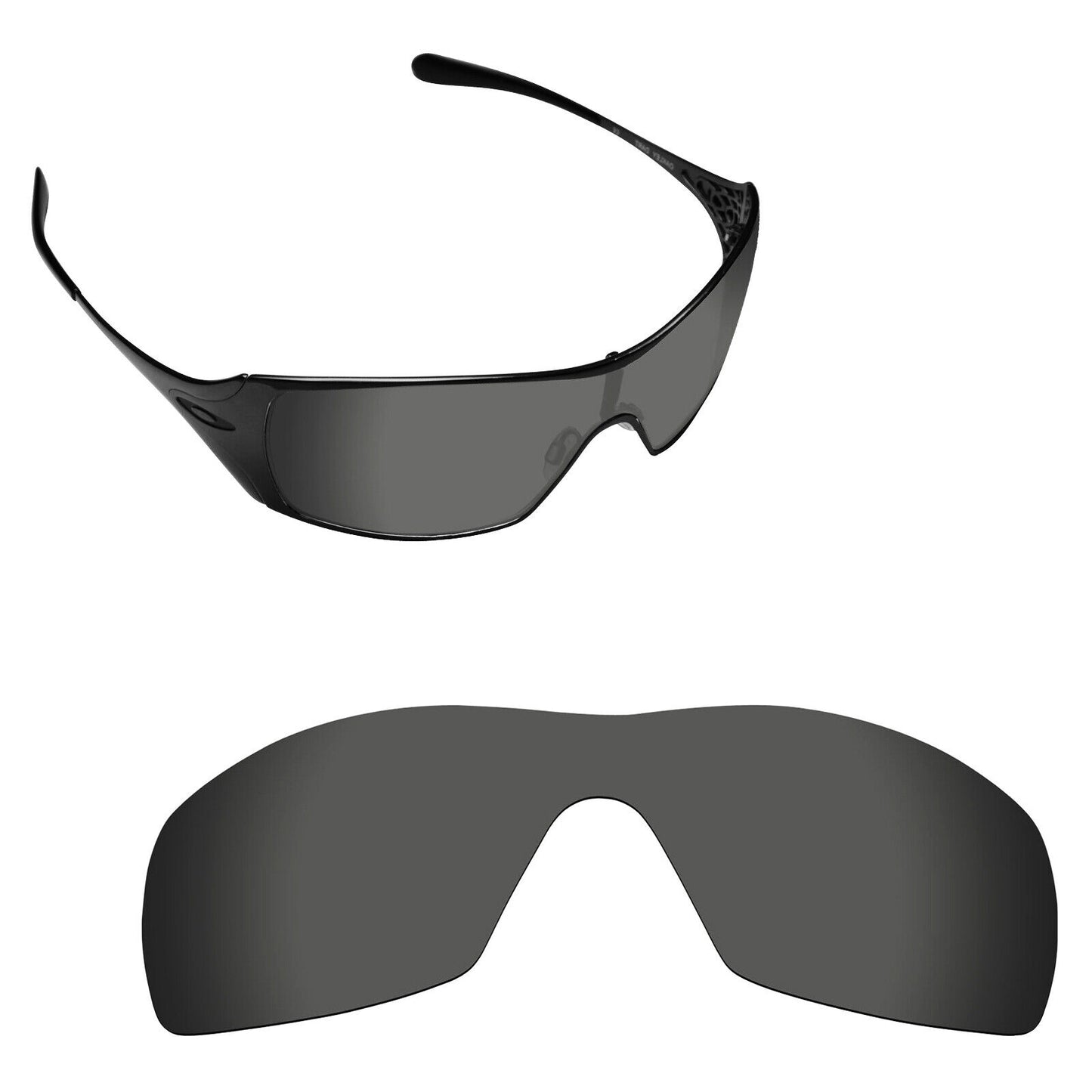 Hawkry Polarized Replacement Lenses for-Oakley Dart Sunglass - Multiple