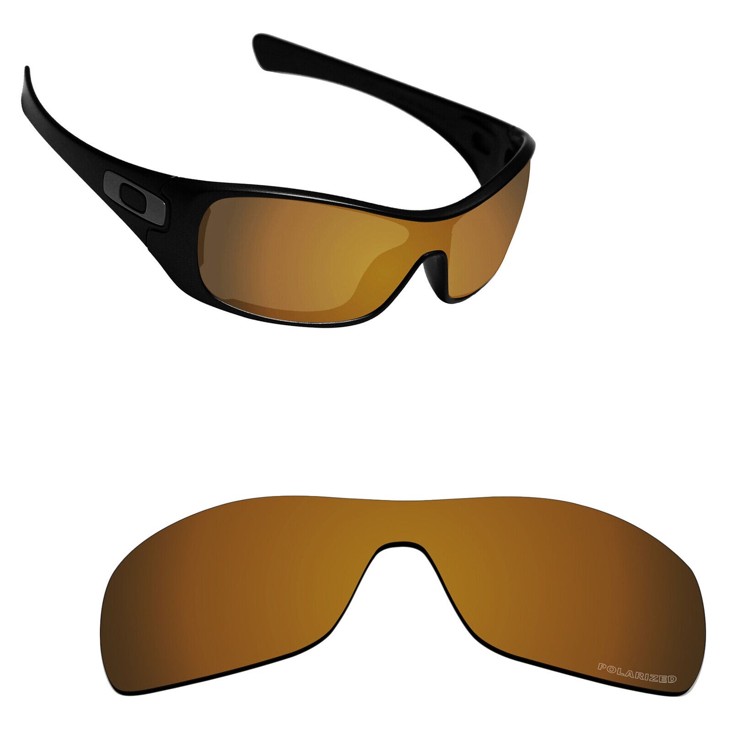 Hawkry Polarized Replacement Lenses for-Oakley Antix Sunglass - Options