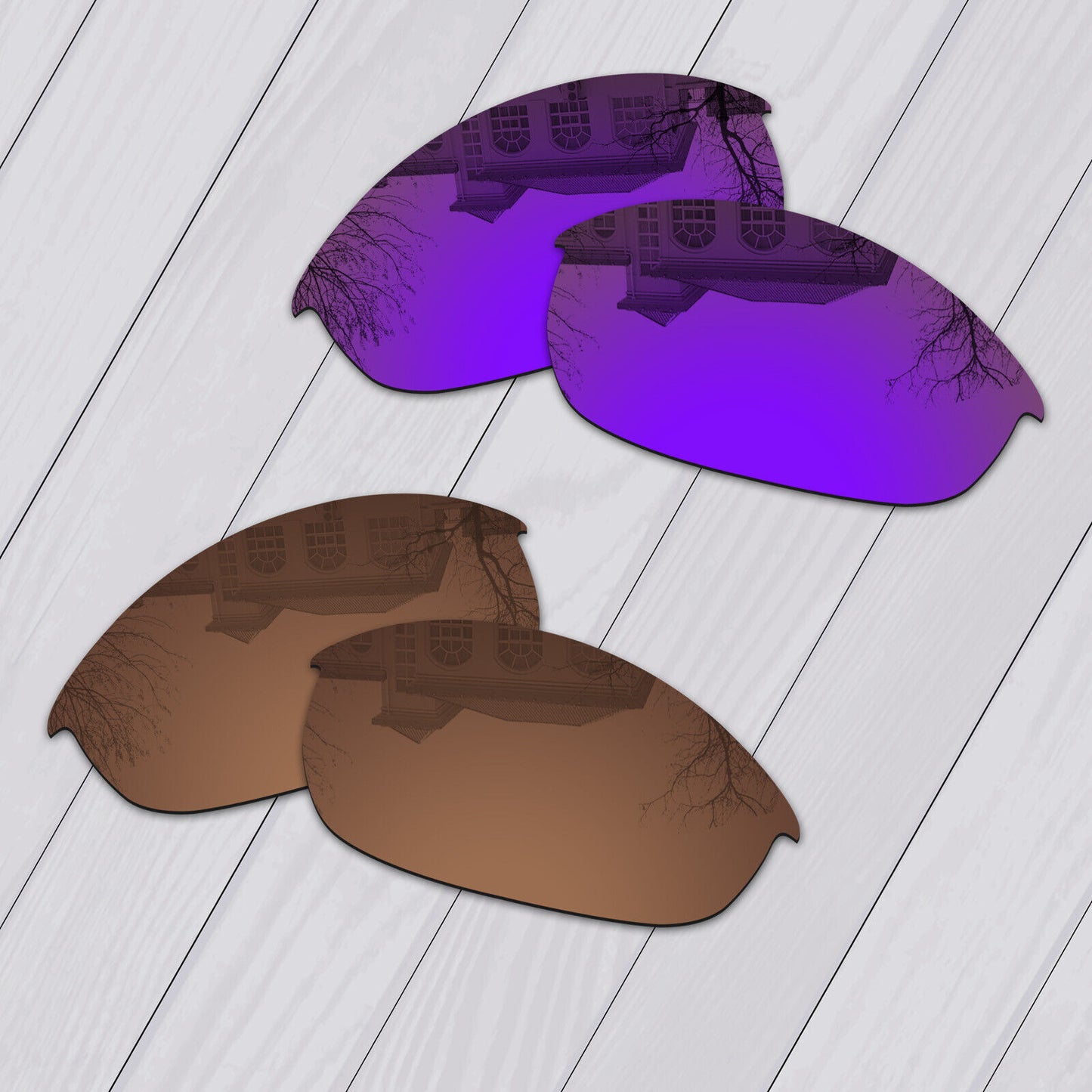 POLARIZED Replacement Lenses For-Oakley Half Jacket Anti-Scratch Options