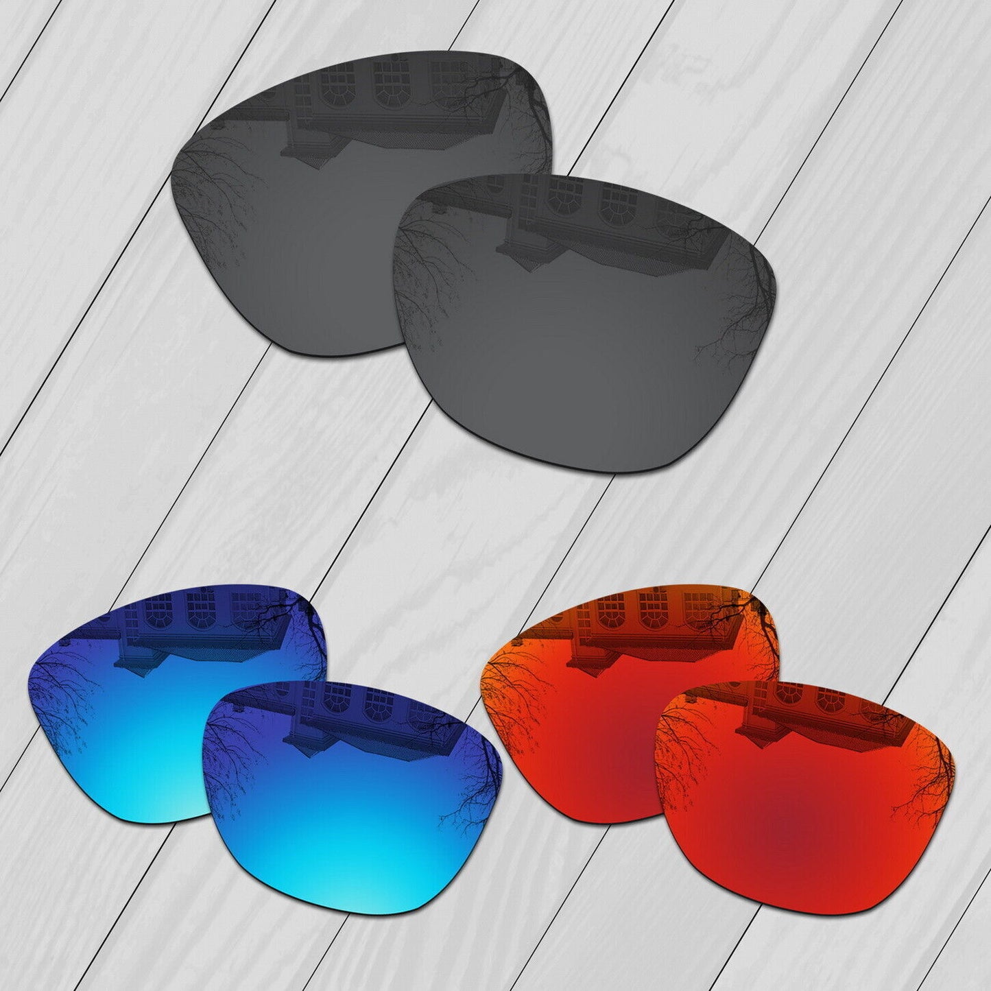 POLARIZED Replacement Lenses For-Oakley Frogskins Range OO9284 Anti-Scratch Opt