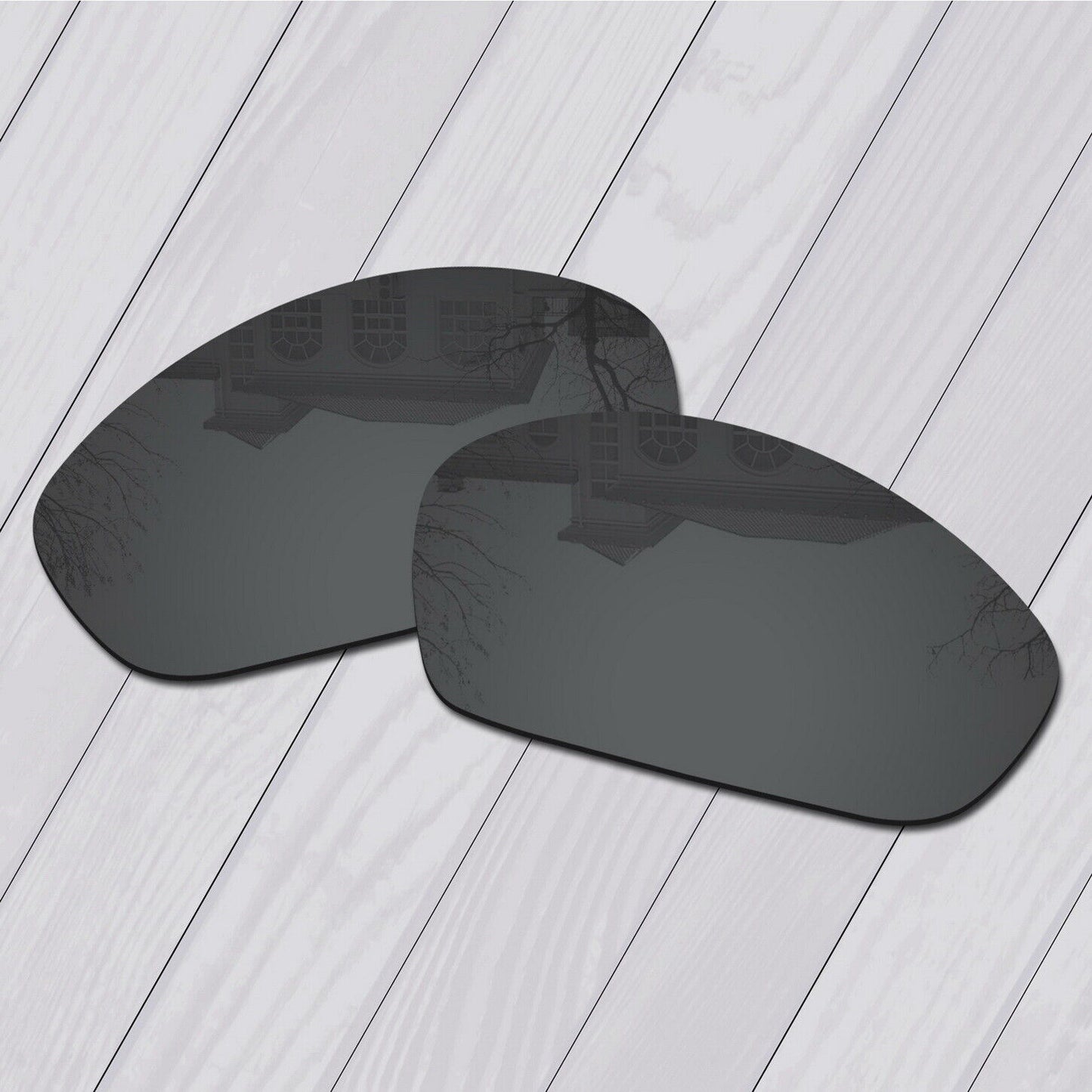POLARIZED Replacement Lenses For-Oakley Straight Jacket 2007 Anti-Scratch Option