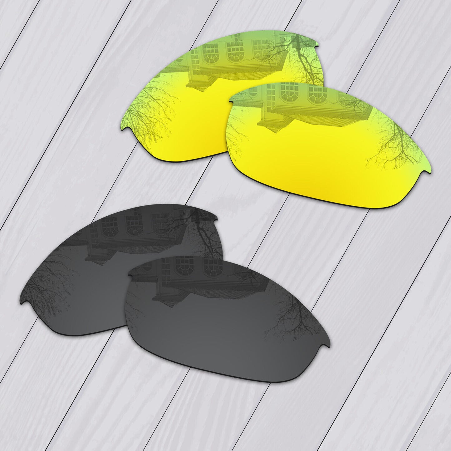 POLARIZED Replacement Lenses For-Oakley Half Jacket Anti-Scratch Options