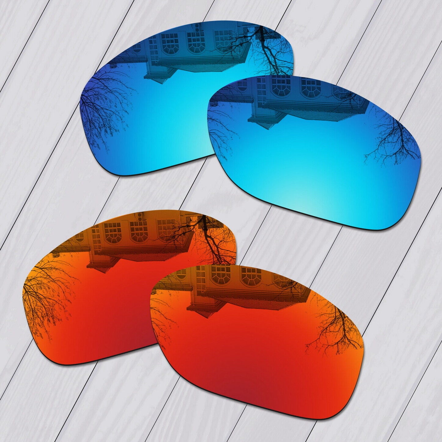 POLARIZED Replacement Lot Lenses For-Oakley Pit Bull OO9127 Anti-Scratch