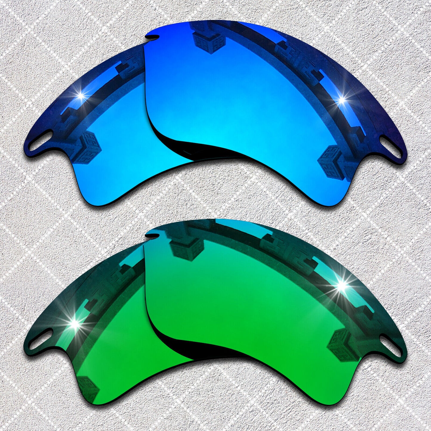 HeyRay Replacement Lenses for Fast Jacket XL OO9156 Sunglasses Polarized-Options