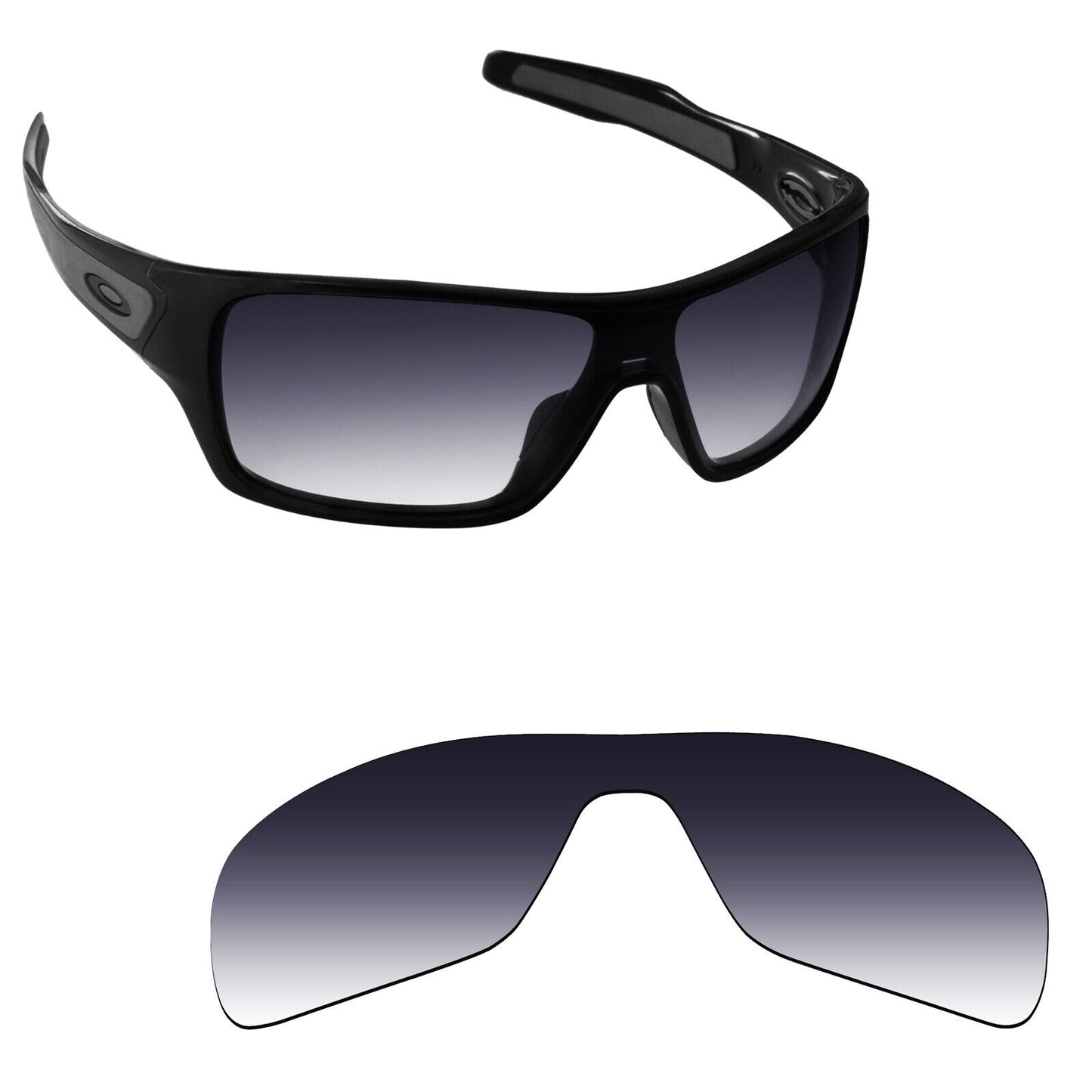Hawkry Polarized Replacement Lenses for-Oakley Turbine Rotor OO9307 - Options