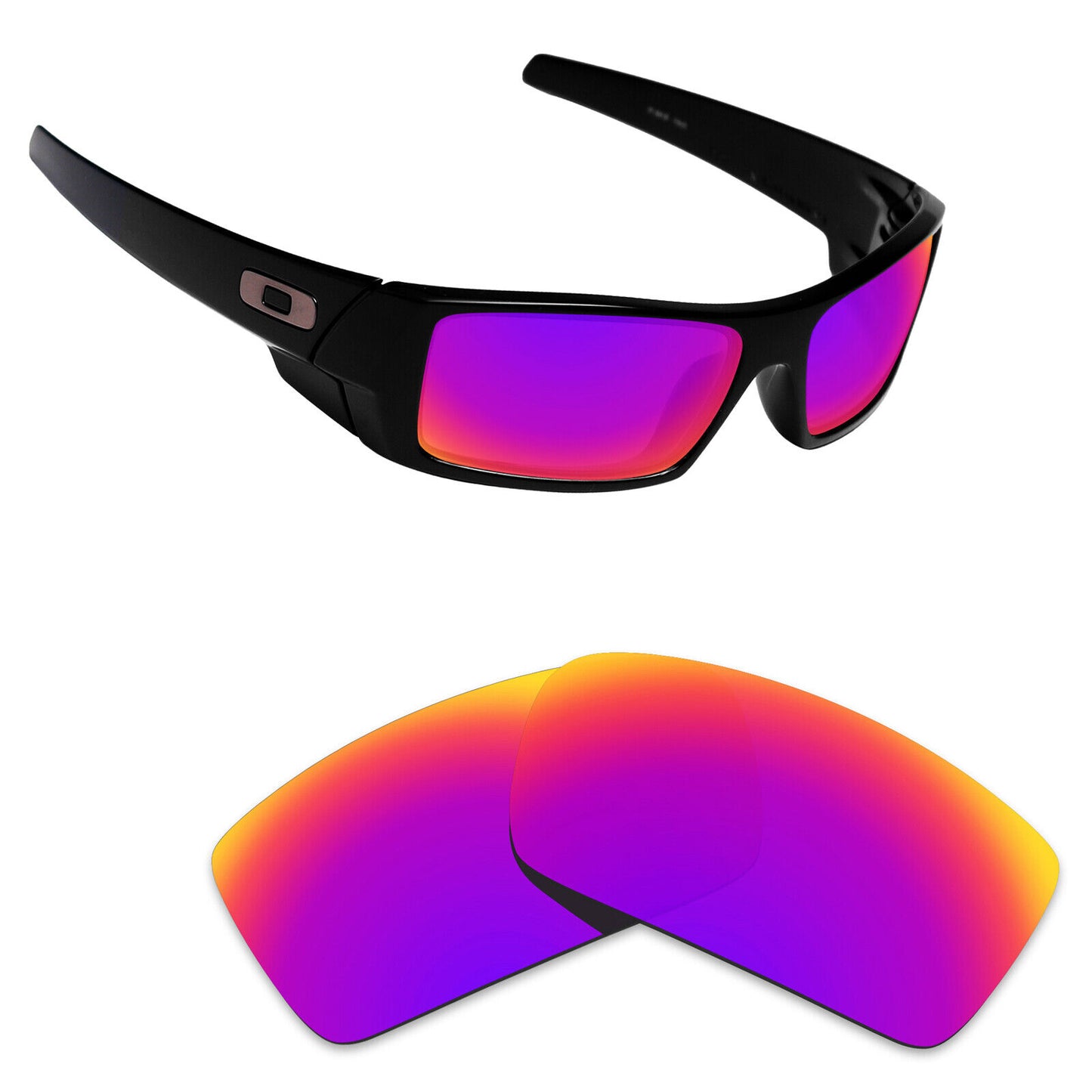 Hawkry Polarized Replacement Lenses for-Oakley Gascan Sunglass - Options