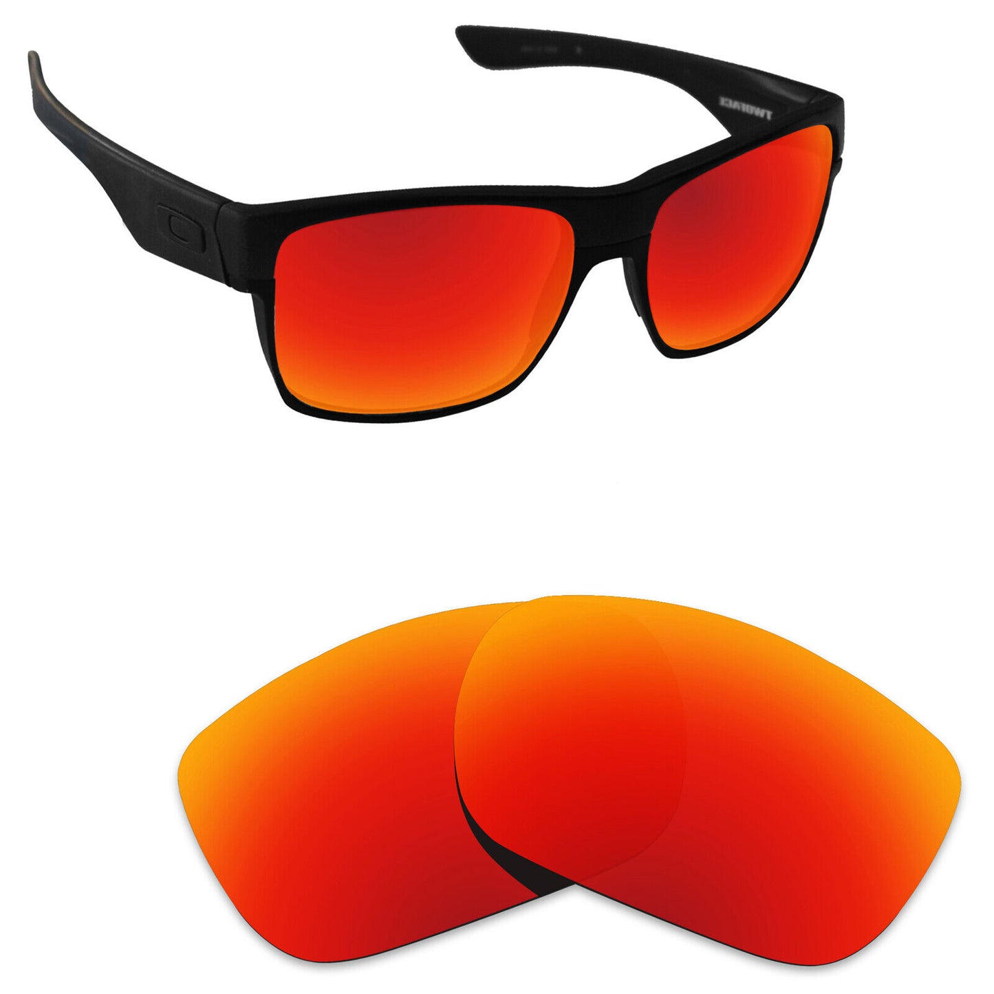 Hawkry Polarized Replacement Lenses for-Oakley TwoFace OO9189 Sunglass - Options