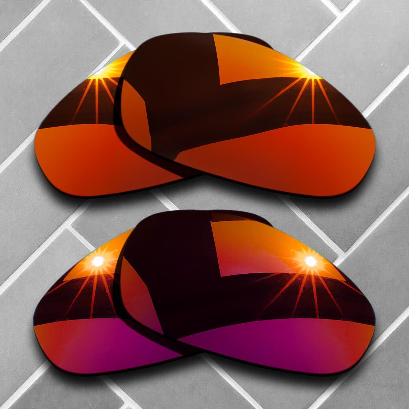 Replacement Rubber Kit Polarized Lenses for-Oakley Juliet Sunglass Choices US
