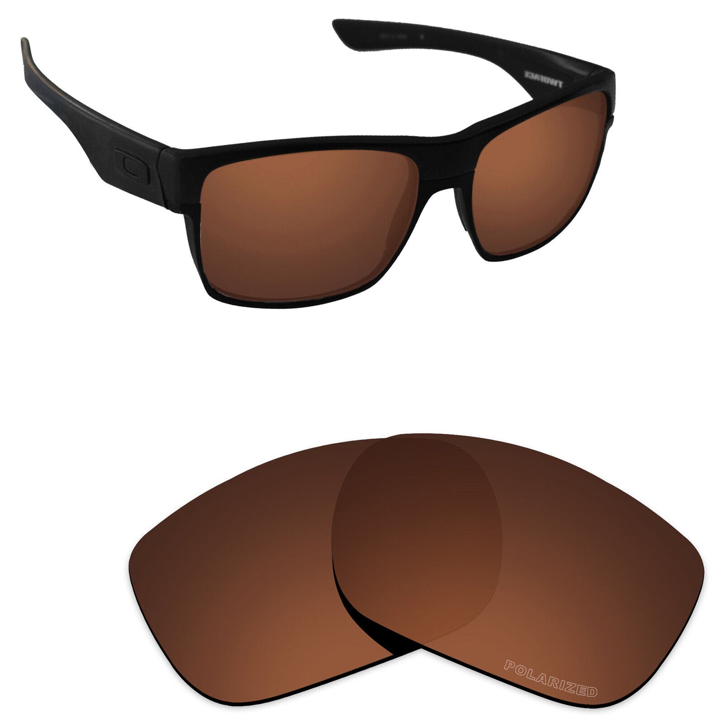 Hawkry Polarized Replacement Lenses for-Oakley TwoFace OO9189 Sunglass - Options