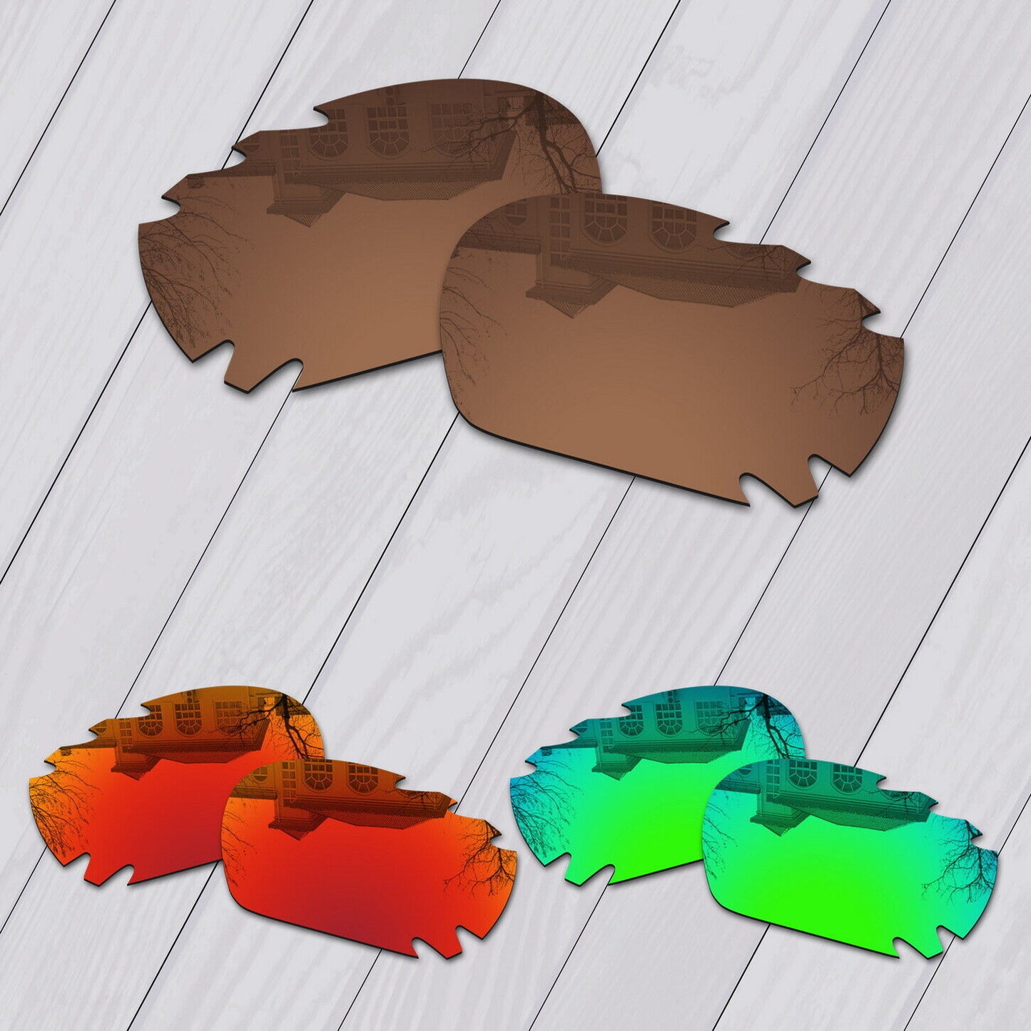 POLARIZED Replacement Lenses For-Oakley Jawbone Vented Anti-Scratch