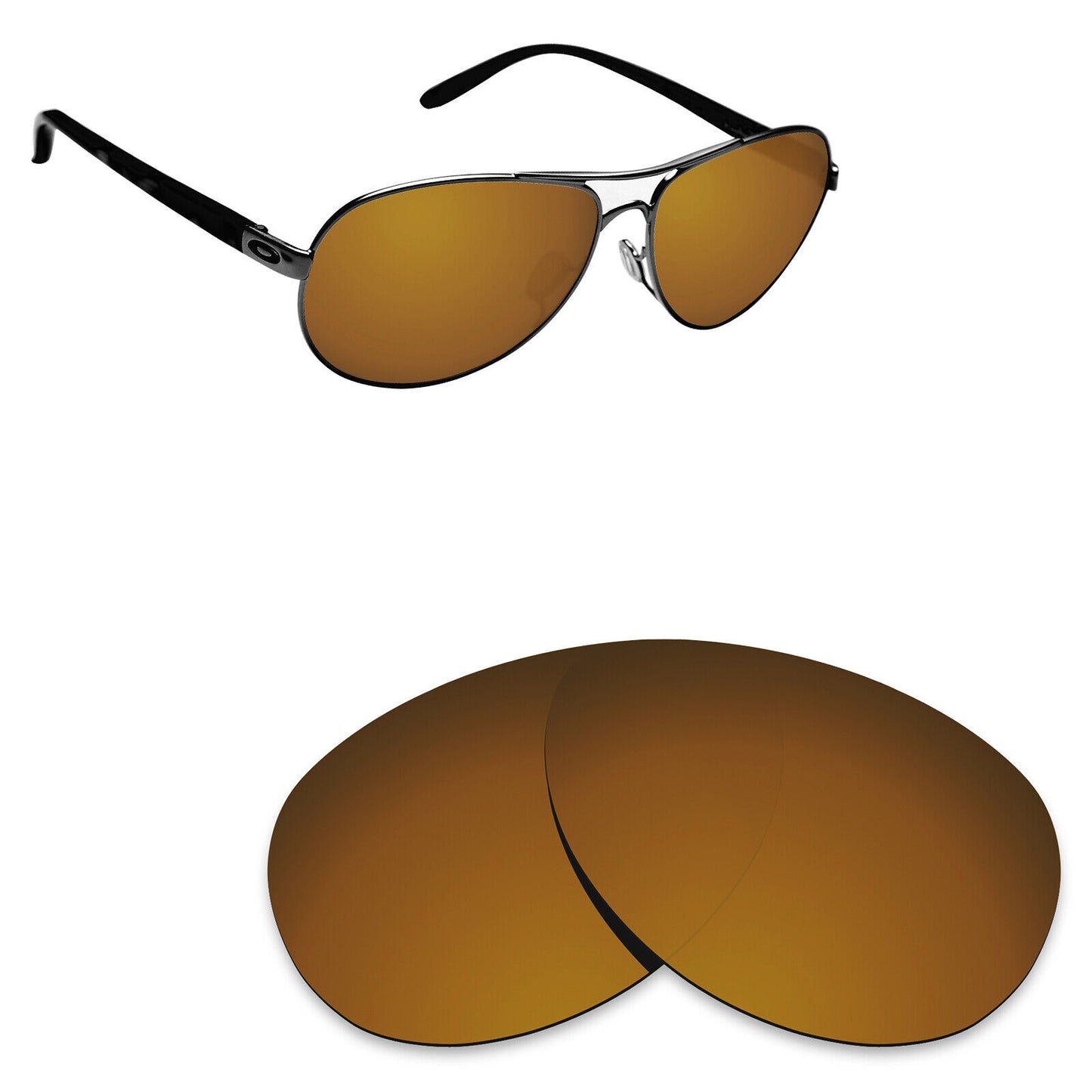 Hawkry Polarized Replacement Lenses for-Oakley Feedback Sunglass OO4079-Multiple