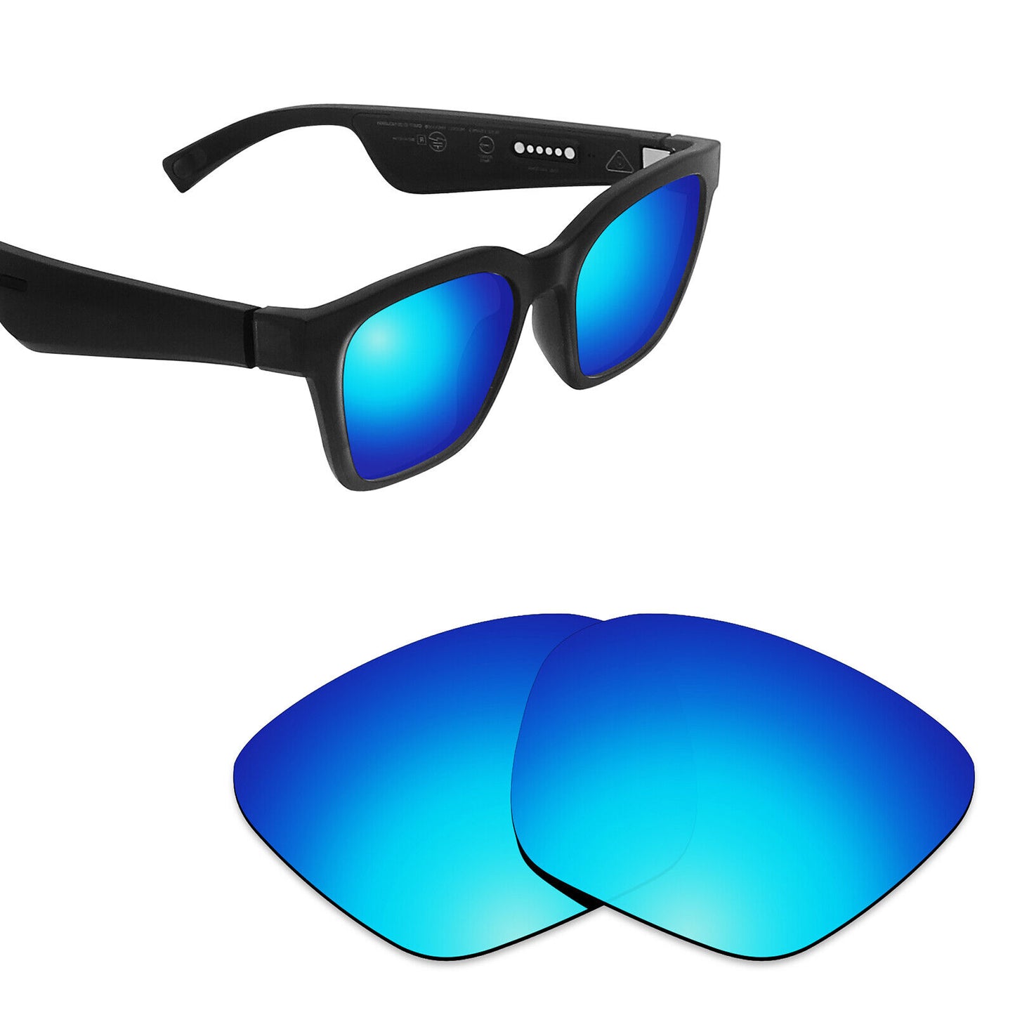 Hawkry Polarized Replacement Lenses for-BOSE Alto S/M Sunglass - Options