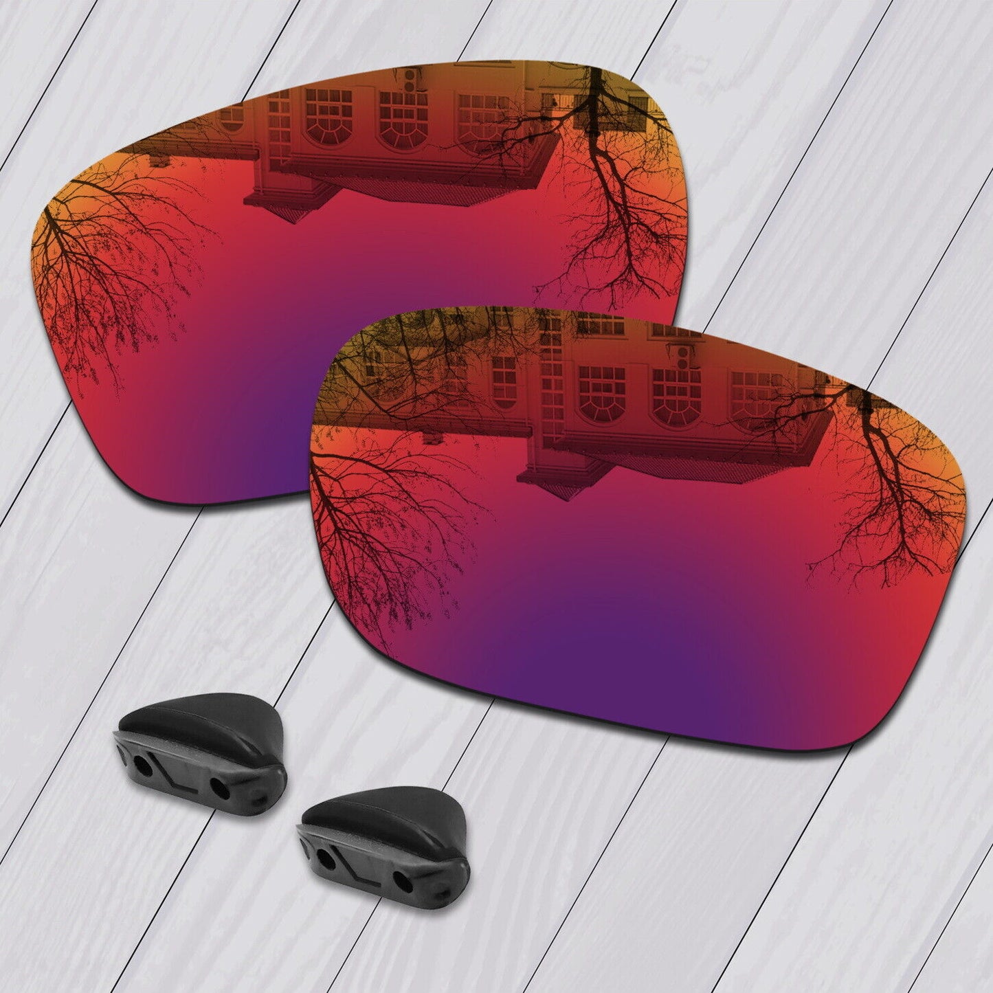 POLARIZED Replacement Lenses & Kit For-Oakley Double Edge OO9380 Anti-Scratch