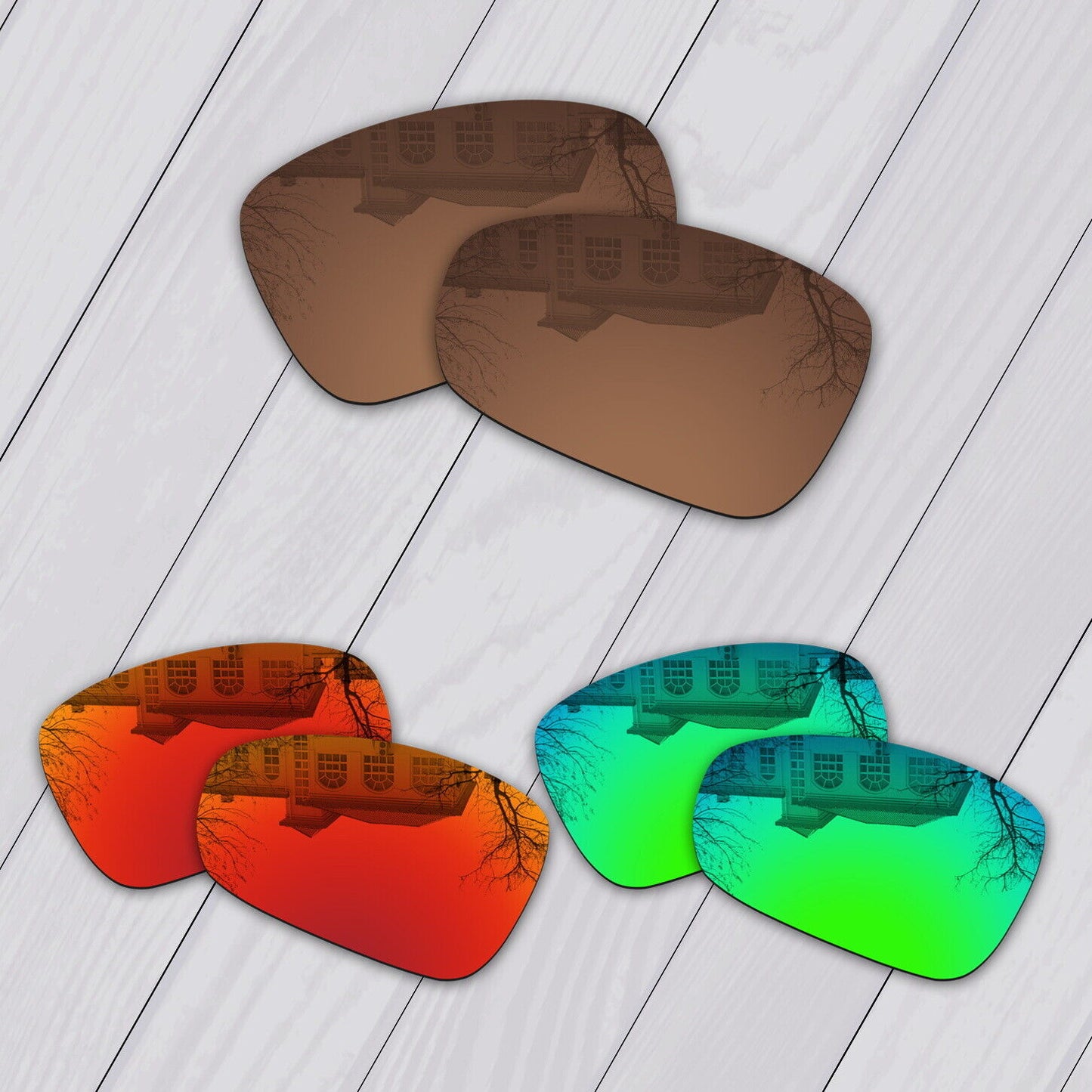 POLARIZED Replacement Lenses For-Oakley Montefrio Sunglasses Anti-Scratch