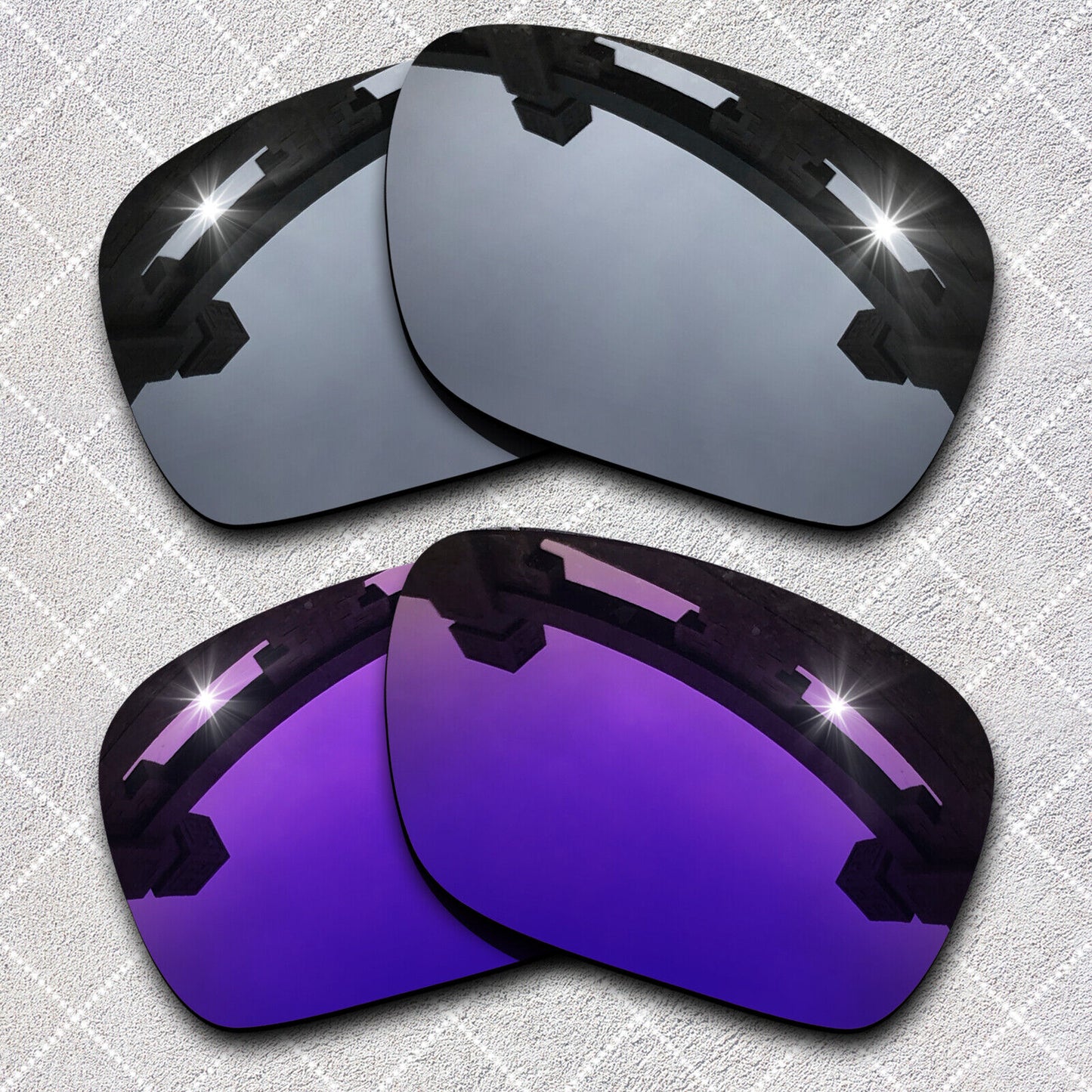 HeyRay Replacement Lenses for Sliver XL OO9341 Sunglasses Polarized -Opt