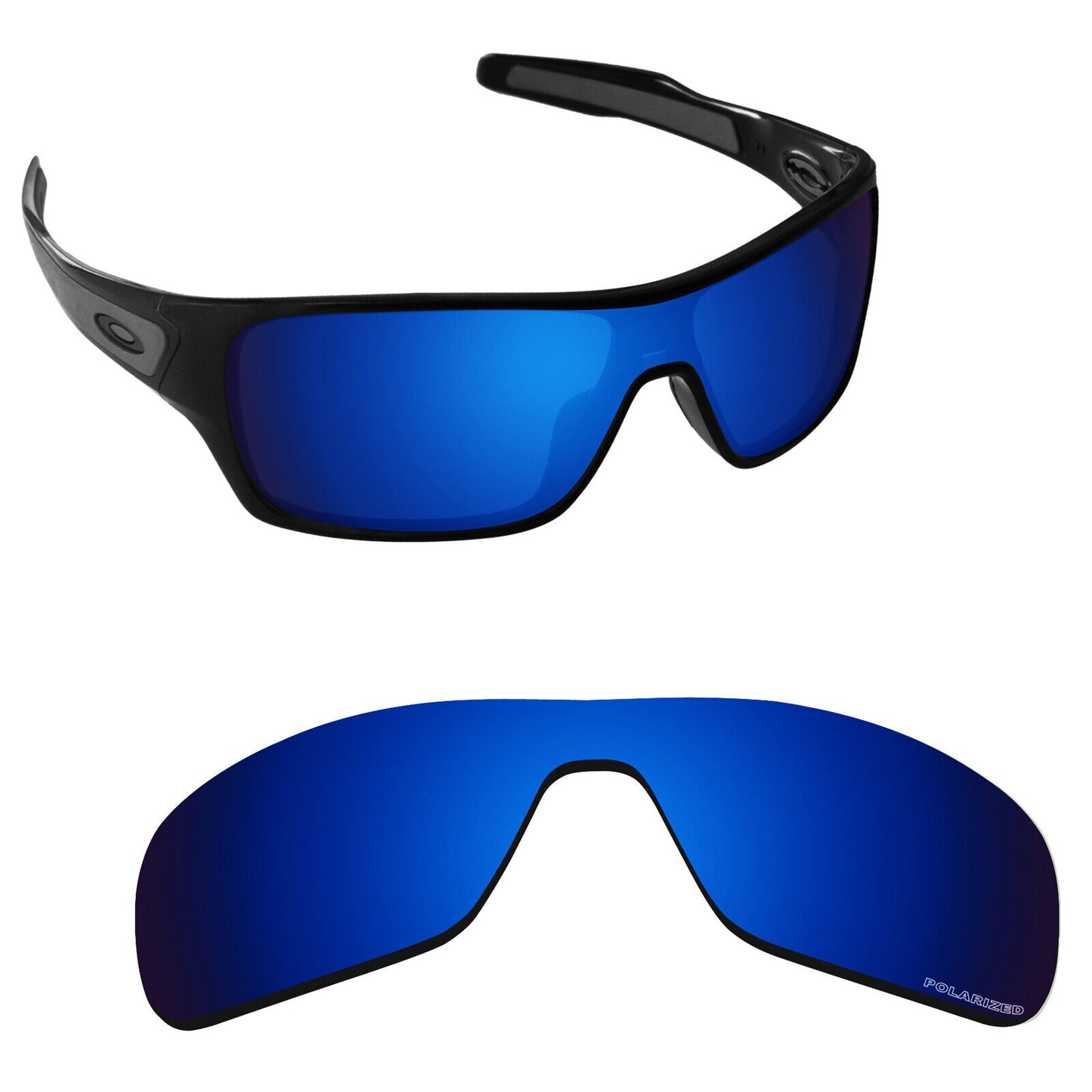 Hawkry Polarized Replacement Lenses for-Oakley Turbine Rotor OO9307 - Options
