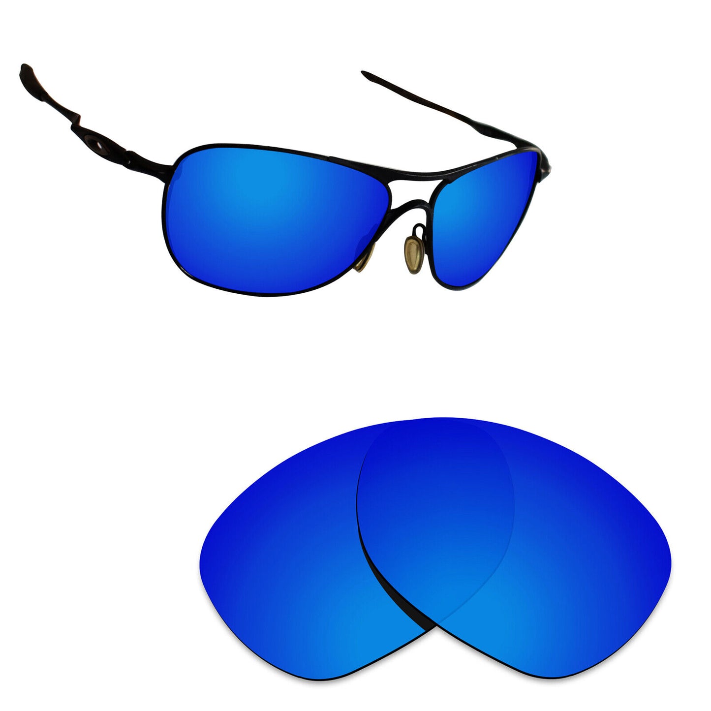 Hawkry Polarized Replacement Lens for-Oakley Crosshair New 2012 Sunglass-Options