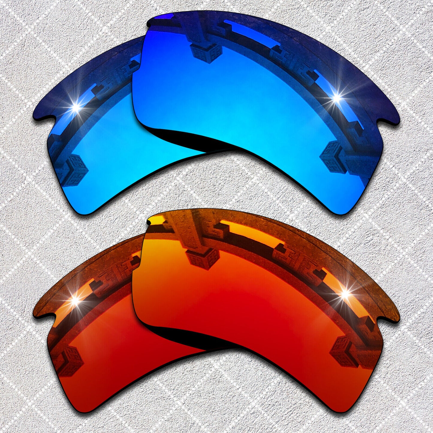 HeyRay Replacement Lenses for Flak 2.0 XL OO9188 Sunglasses Polarized - Options