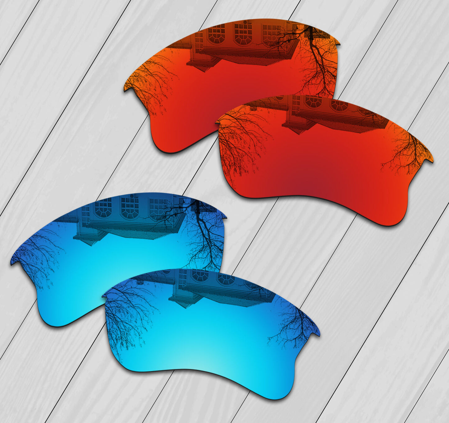 POLARIZED Replacement Lenses For-Oakley Half Jacket 2.0 XL Anti-Scratch Options