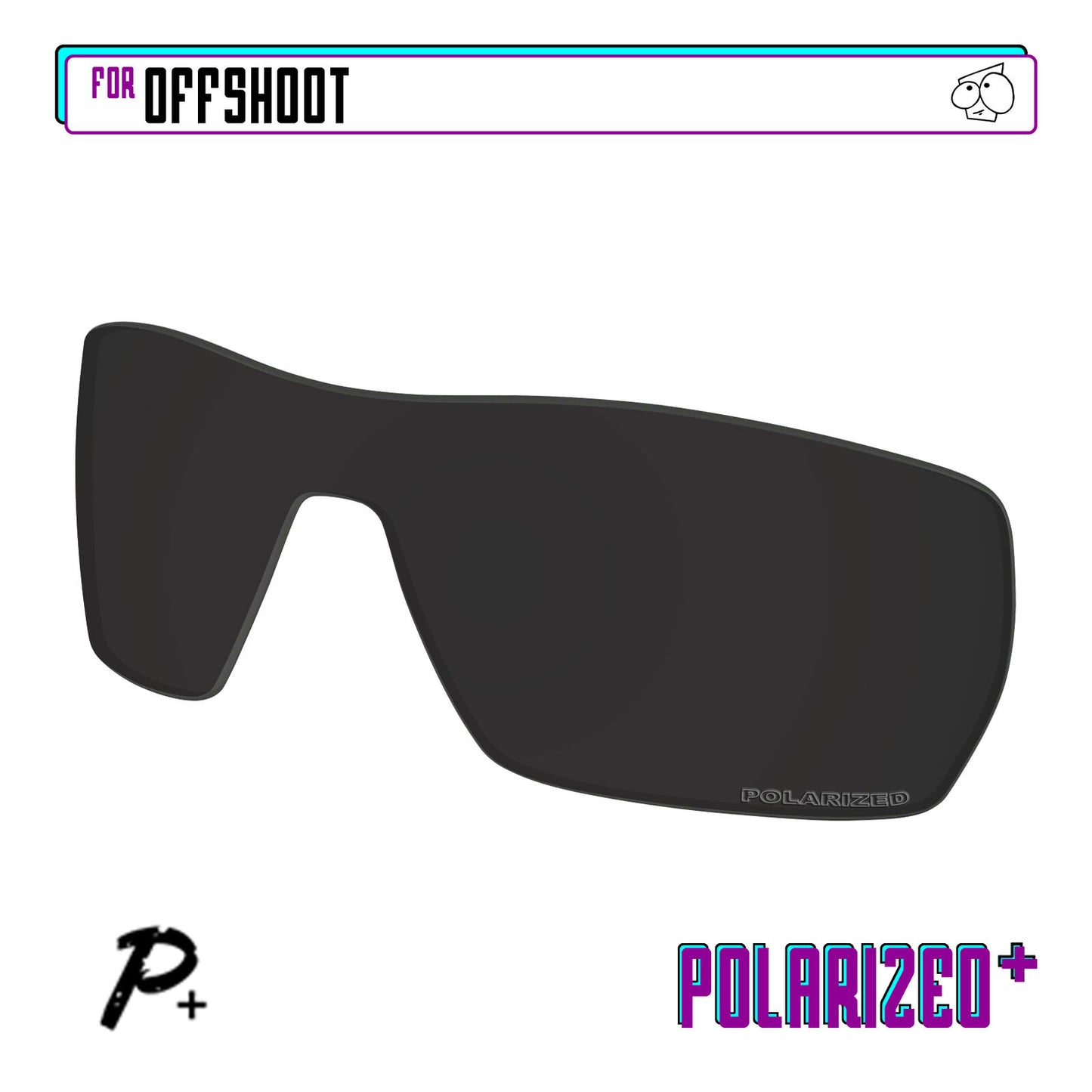 POLARIZED+ Replacement Lens For-Oakley Offshoot Sunglass Anti-Scratch