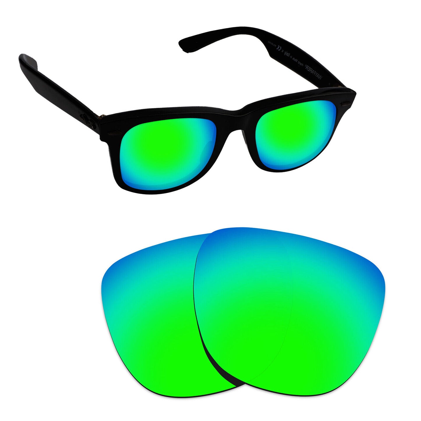 Hawkry Polarized Replacement Lenses for - RayBan-RB2140-50 Sunglass - Multiple