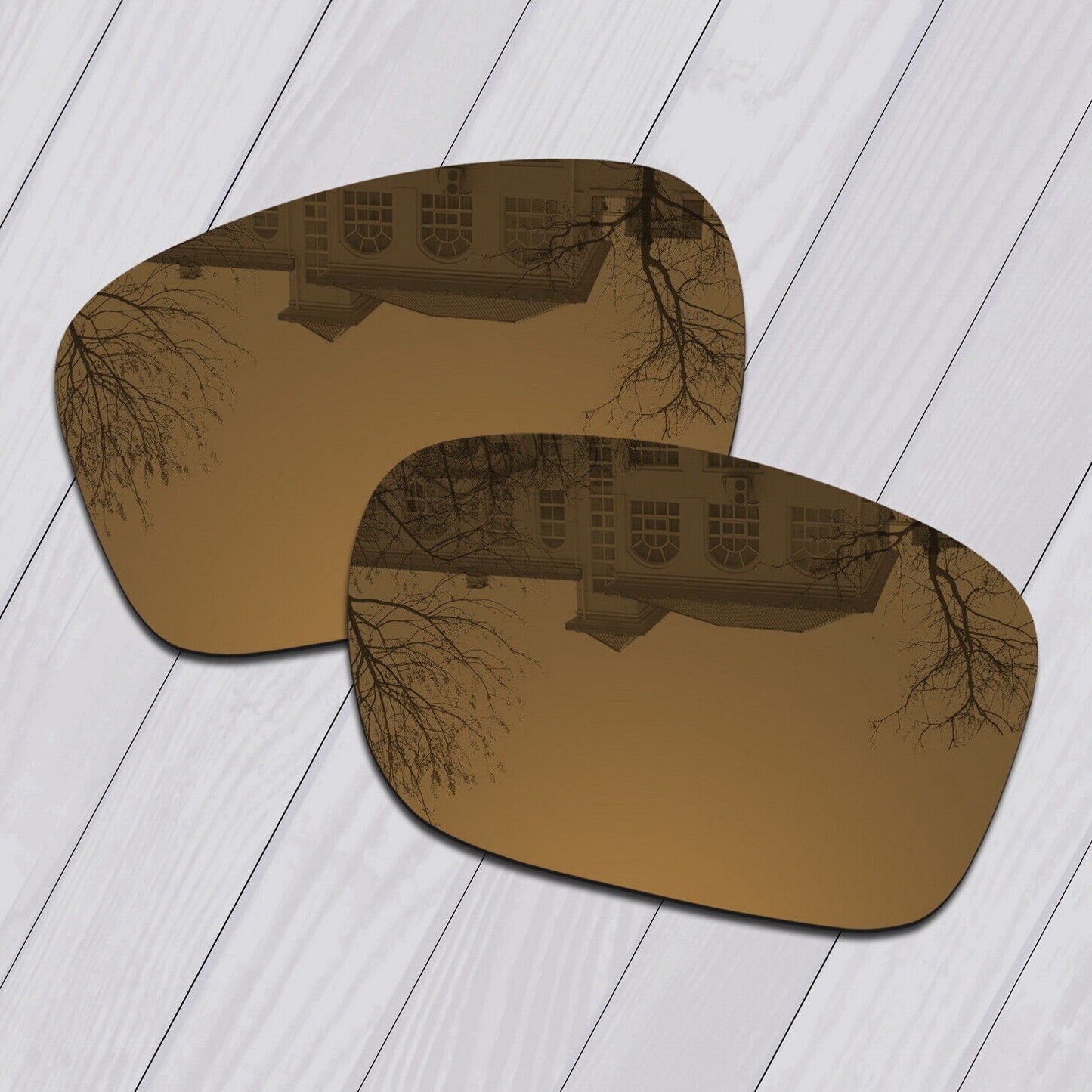 POLARIZED Replacement Lot Lenses&Nose Pad For-Oakley Turbine OO9263 Anti-Scratch